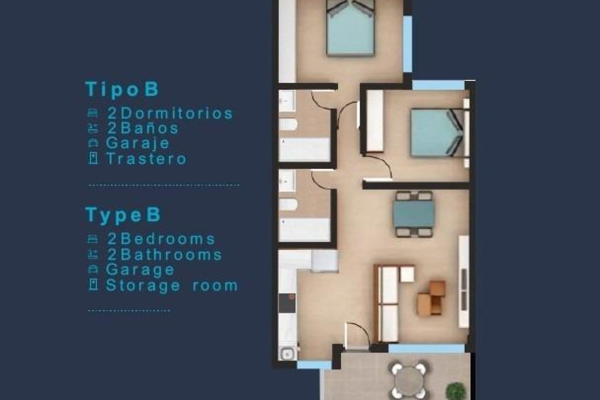 Nouvelle construction - Bungalow -
San Pedro del Pinatar - Los Pinos