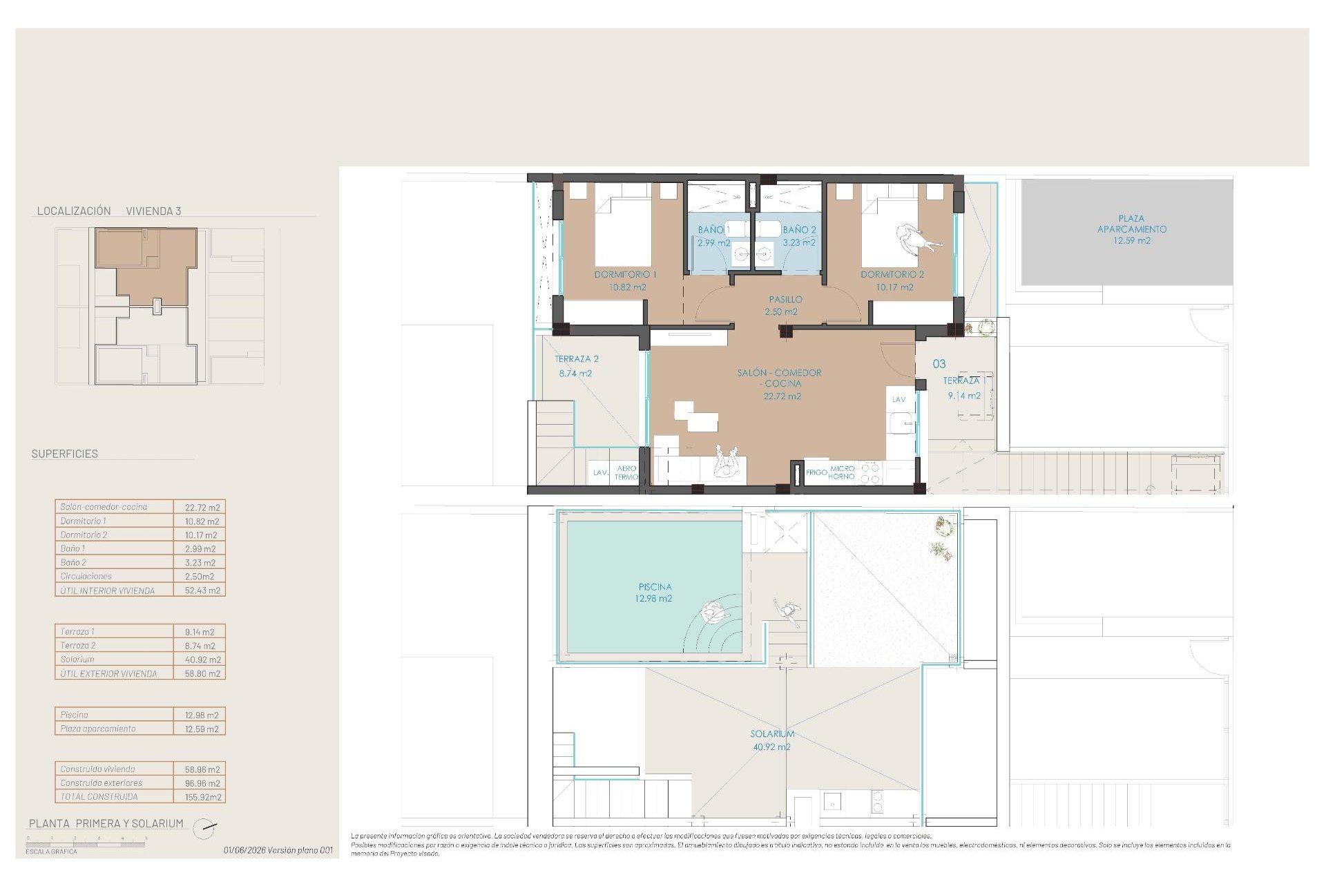 Nouvelle construction - Bungalow -
San Pedro del Pinatar - Molino de Chirrete
