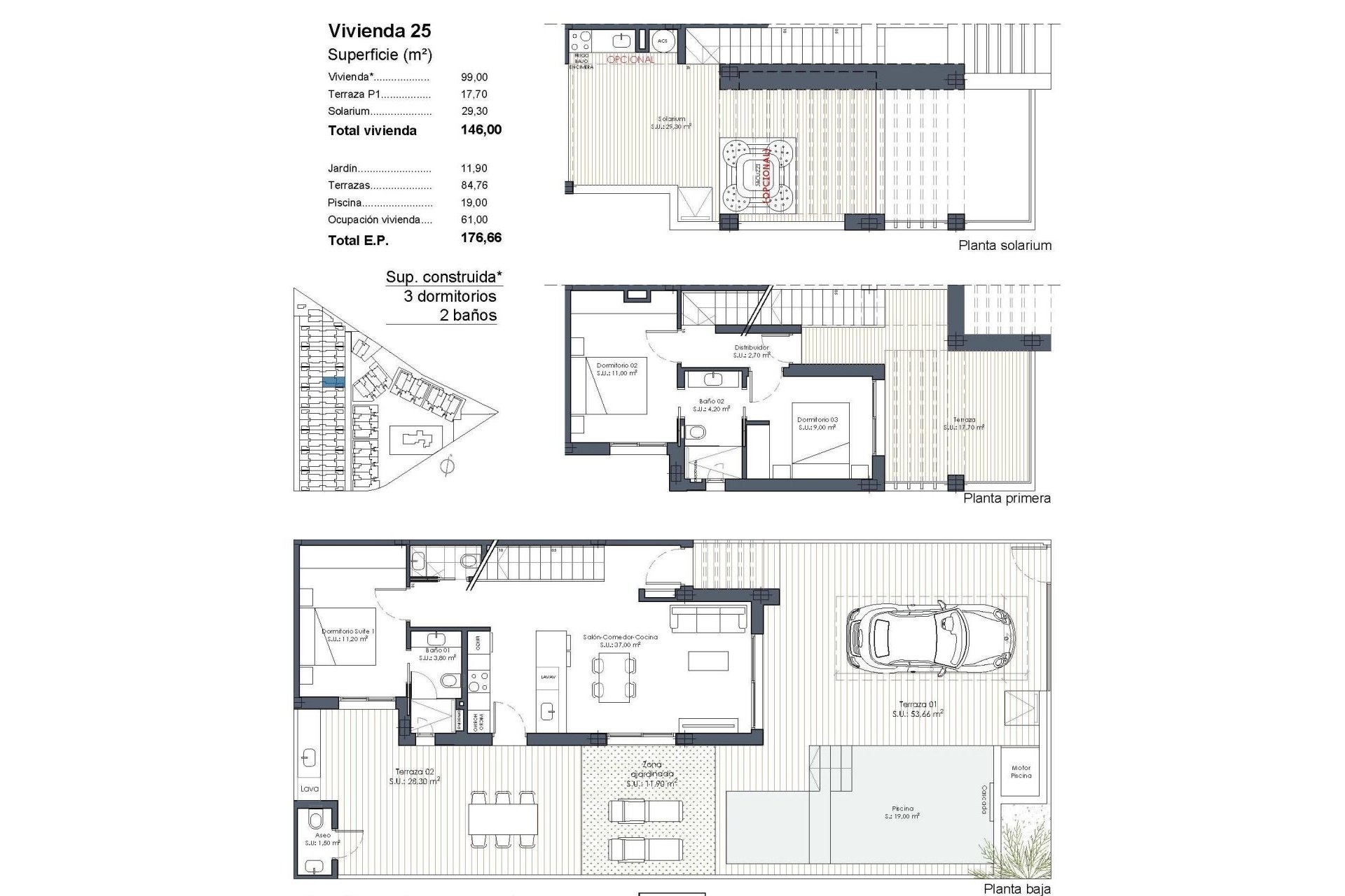 Nouvelle construction - Quad House -
Los Alcazares - Serena Golf