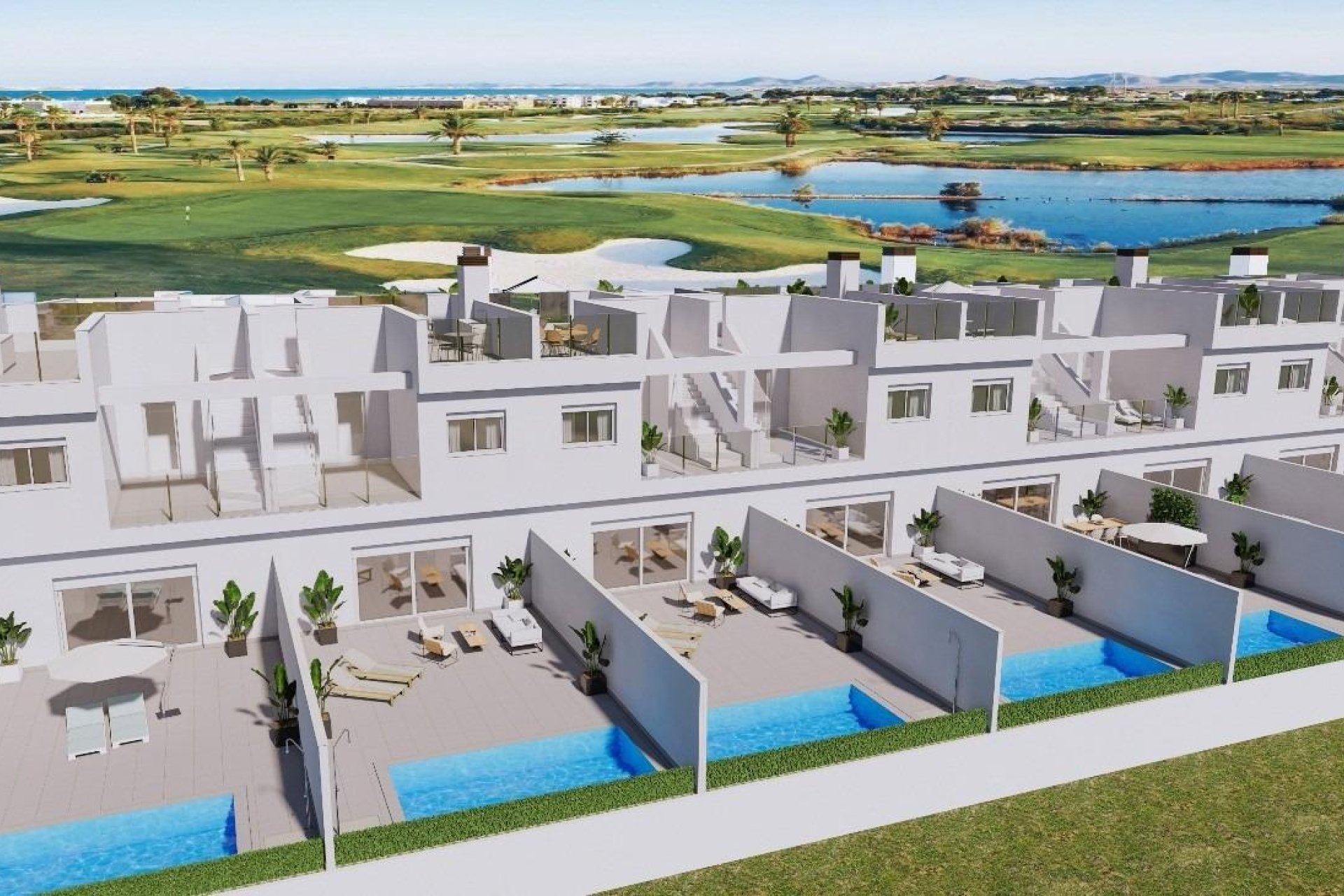 Nouvelle construction - Town House -
Los Alcazares - Serena Golf