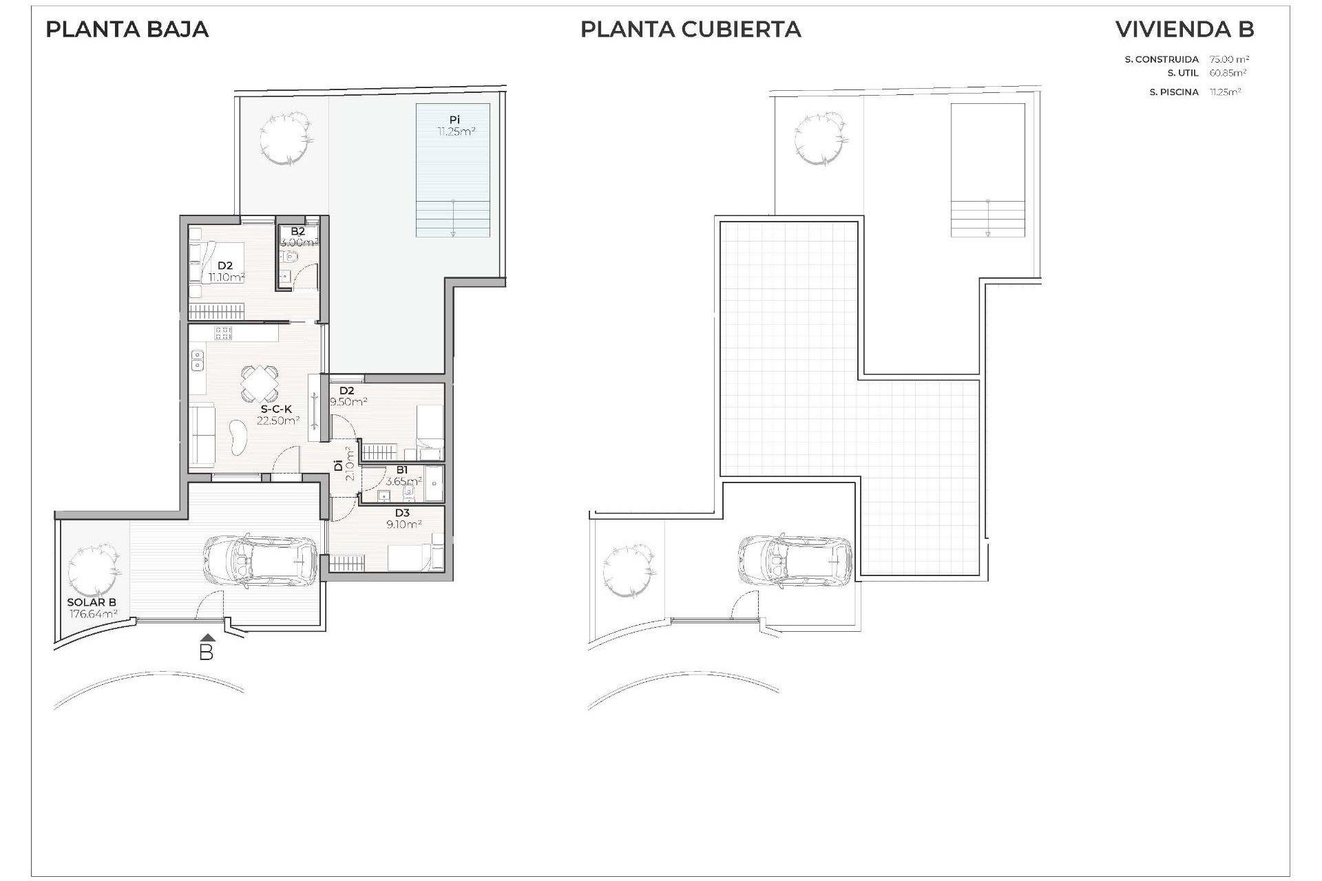 Nouvelle construction - Town House -
Mazarron - Country Club