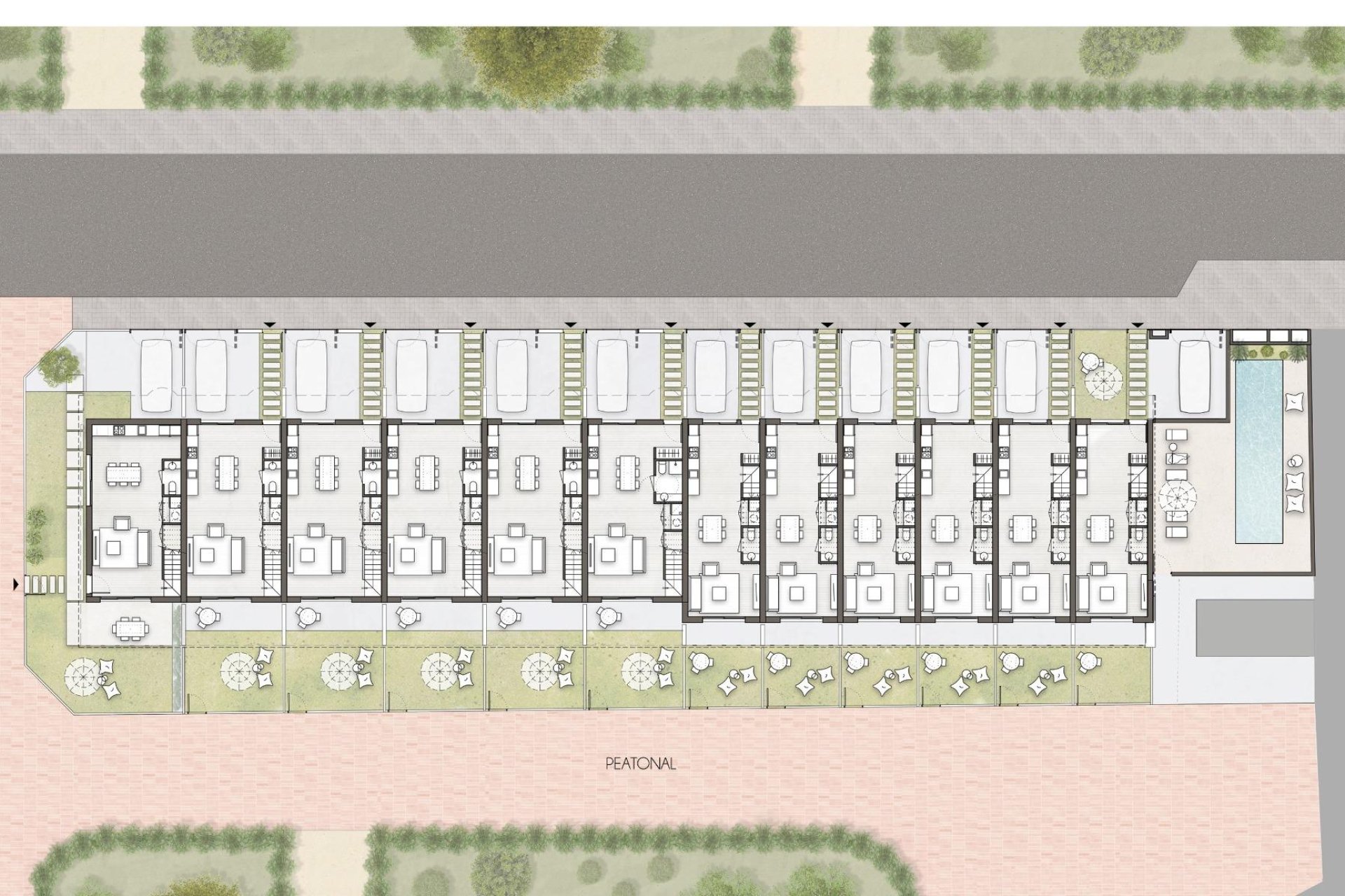 Nouvelle construction - Town House -
Pilar de la Horadada - pueblo