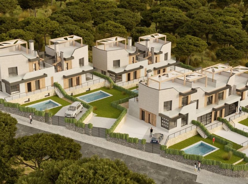 Nouvelle construction - Town House -
Polop - PAU1