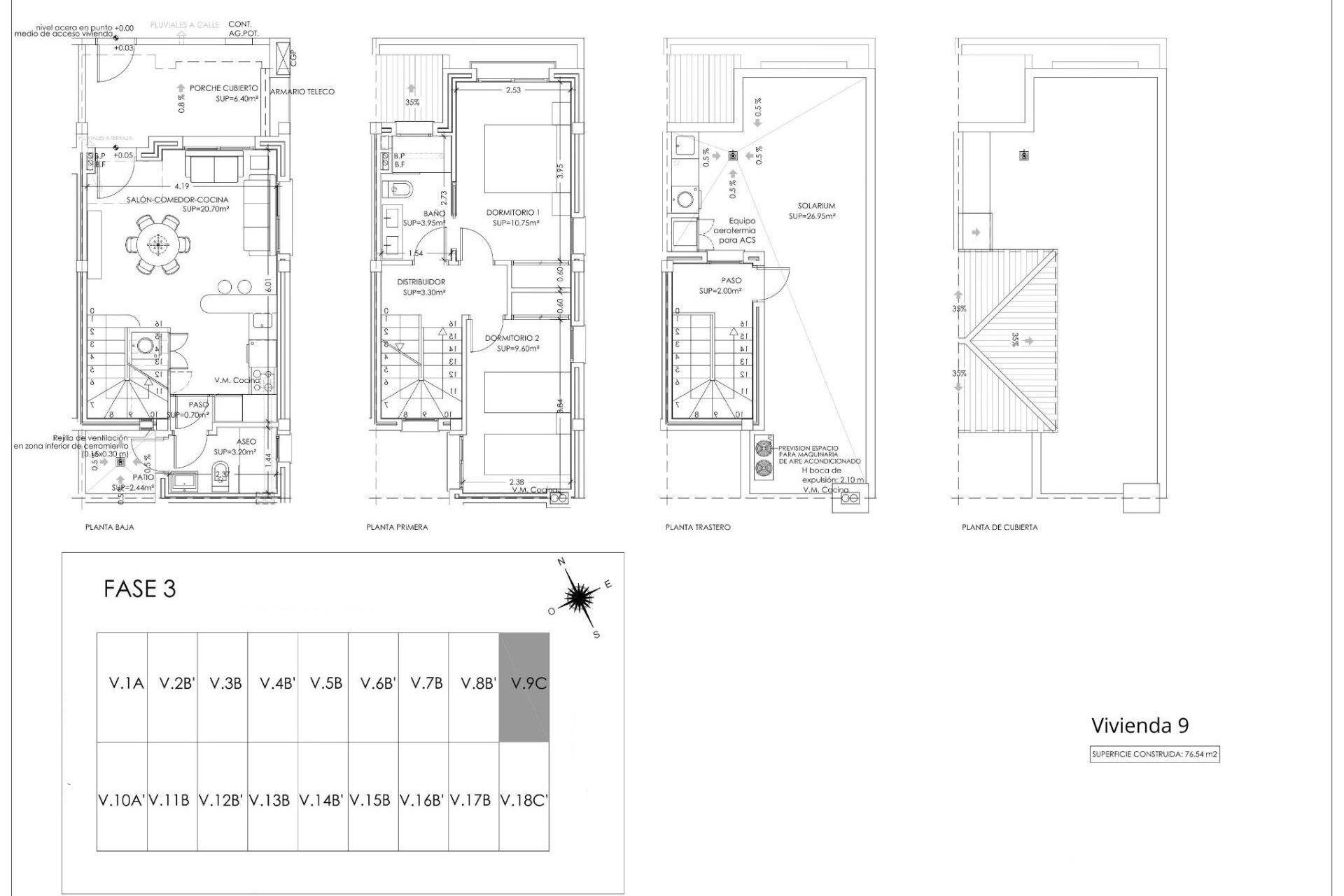 Nouvelle construction - Town House -
Torre Pacheco - Santa Rosalia pueblo