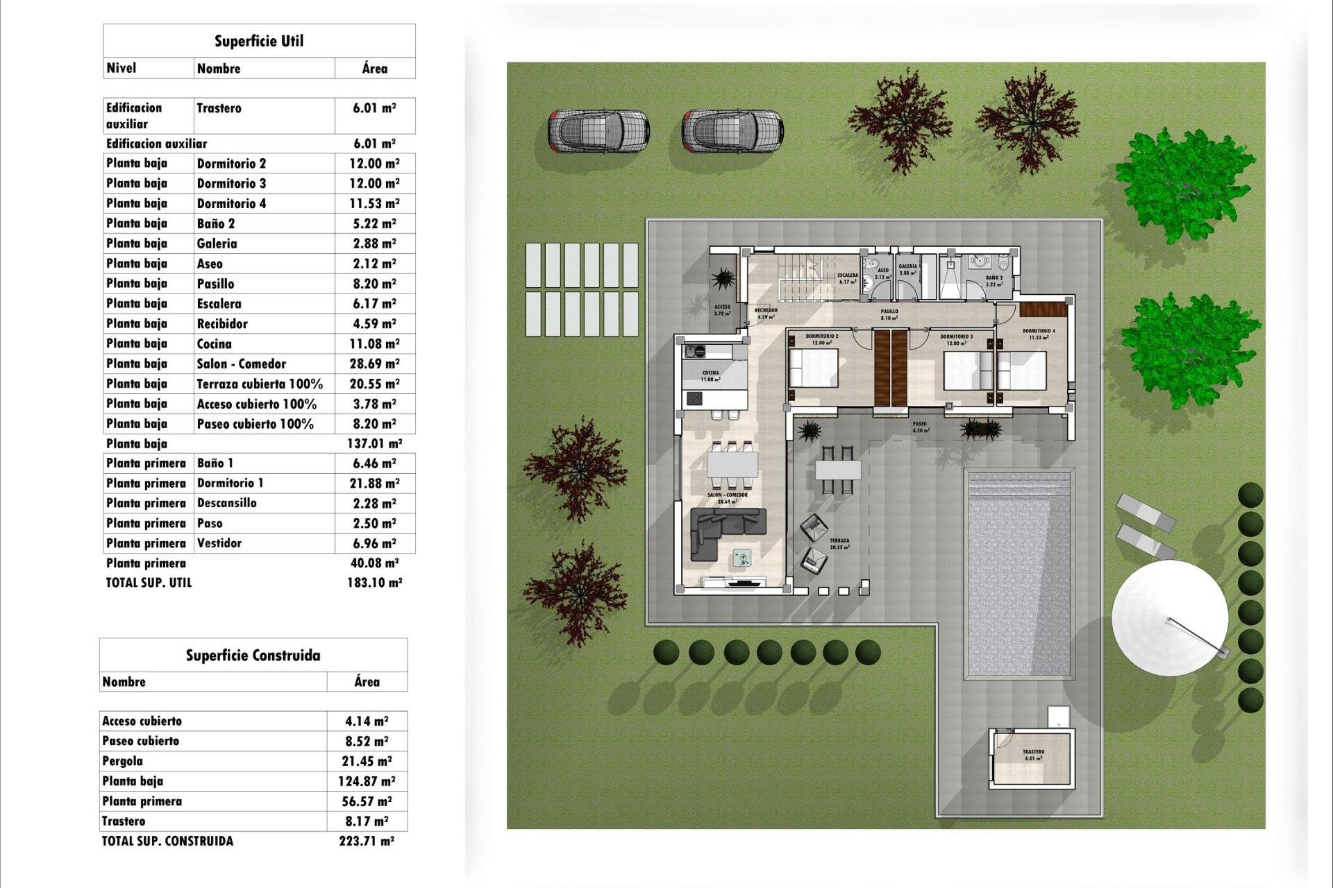 Nouvelle construction - Villa -
Aspe - Poligono 19