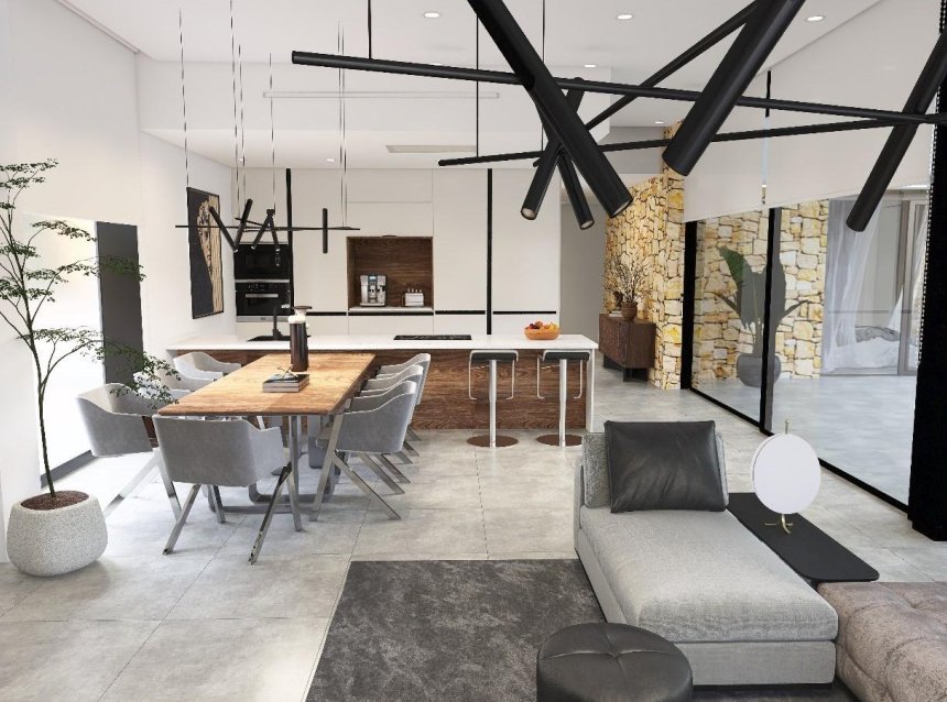 Nouvelle construction - Villa -
Aspe - Poligono 19