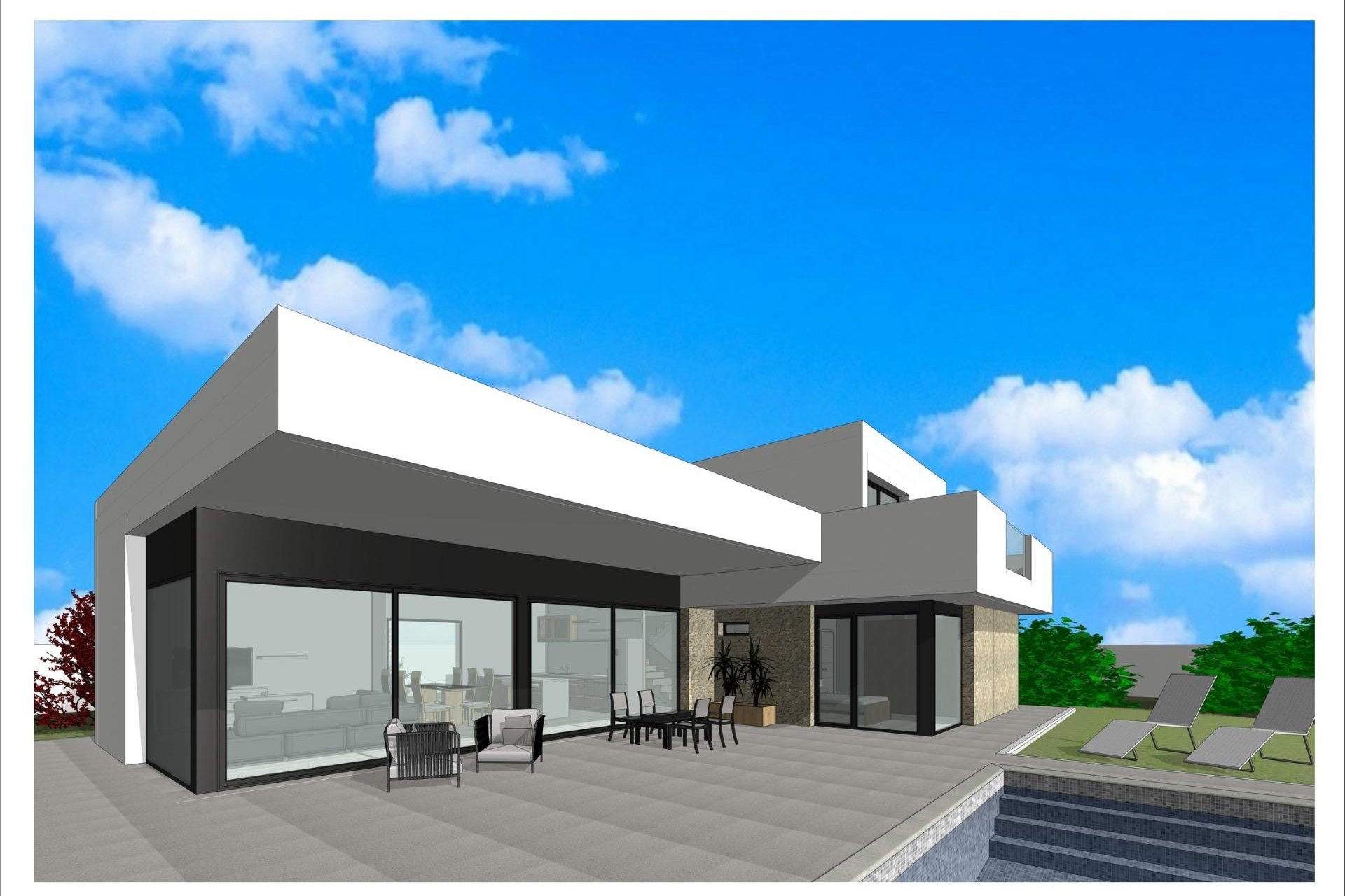 Nouvelle construction - Villa -
Aspe - Poligono 19