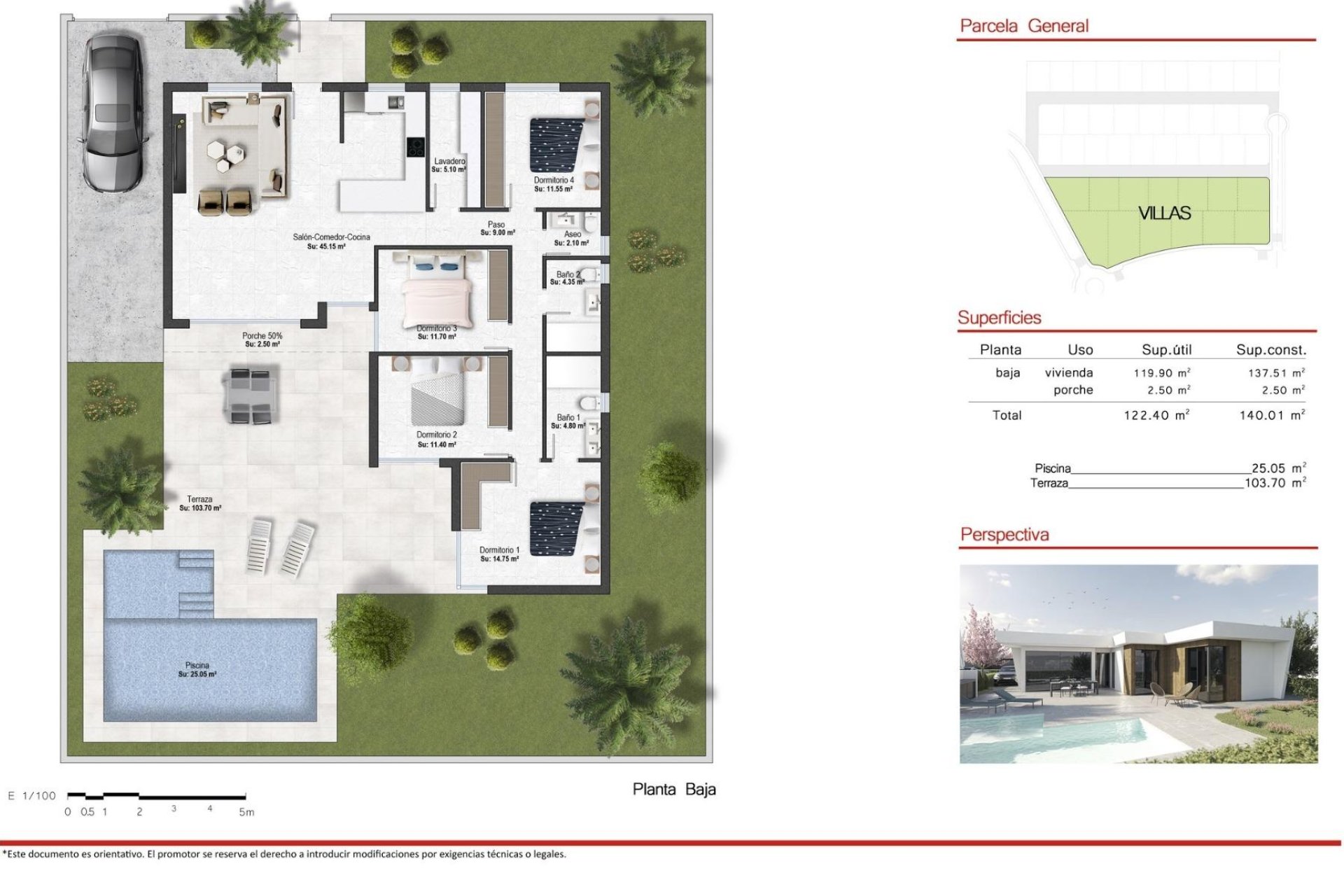 Nouvelle construction - Villa -
Banos y Mendigo - Altaona Golf