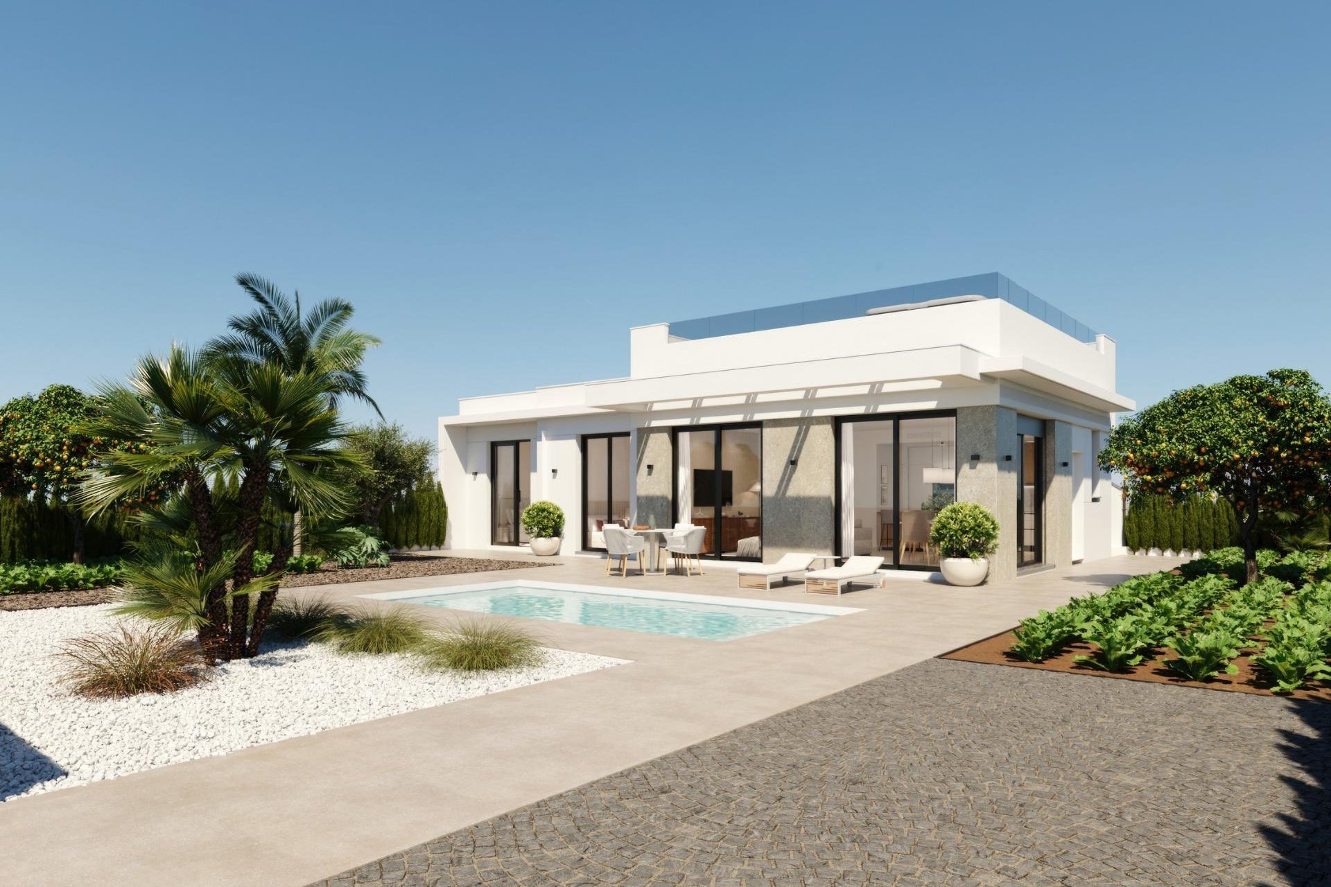 Nouvelle construction - Villa -
Fuente Álamo - Hacienda Del Álamo Golf