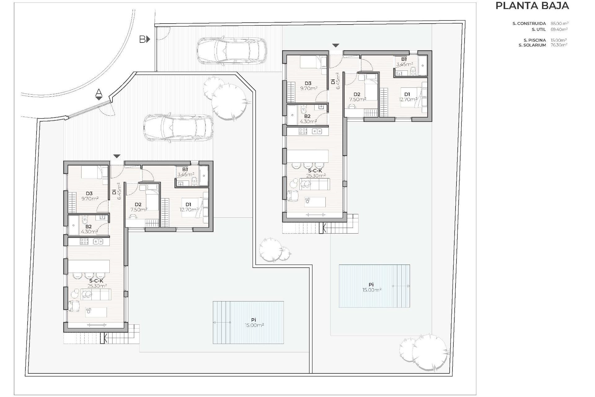 Nouvelle construction - Villa -
Mazarron - Country Club