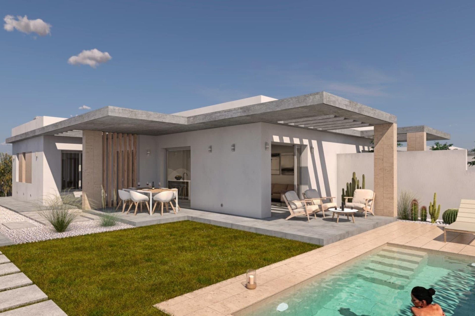 Nouvelle construction - Villa -
Santiago de la Ribera - Santiago De La Ribera