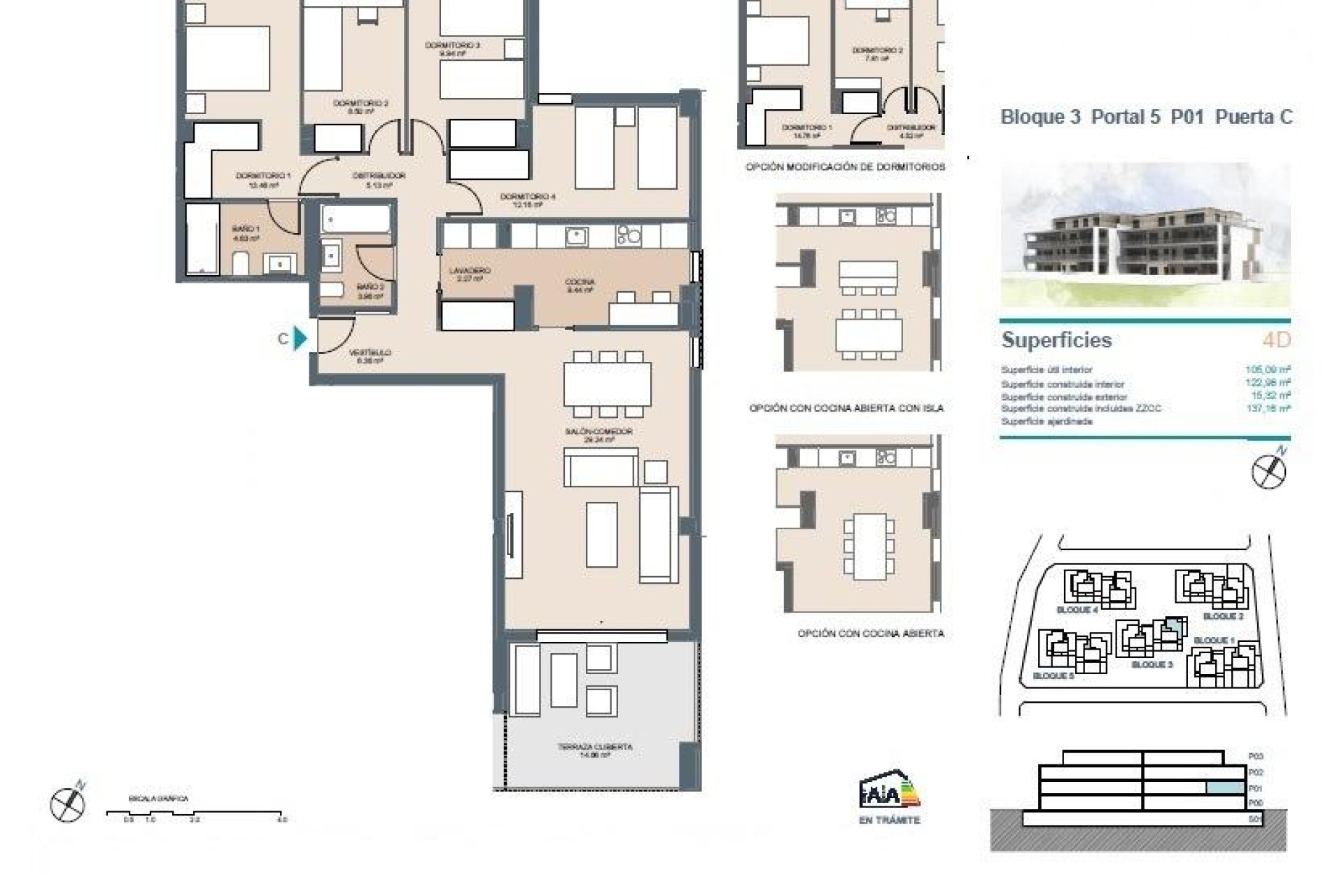 Obra nueva - Apartment -
Godella - Urb. Campolivar