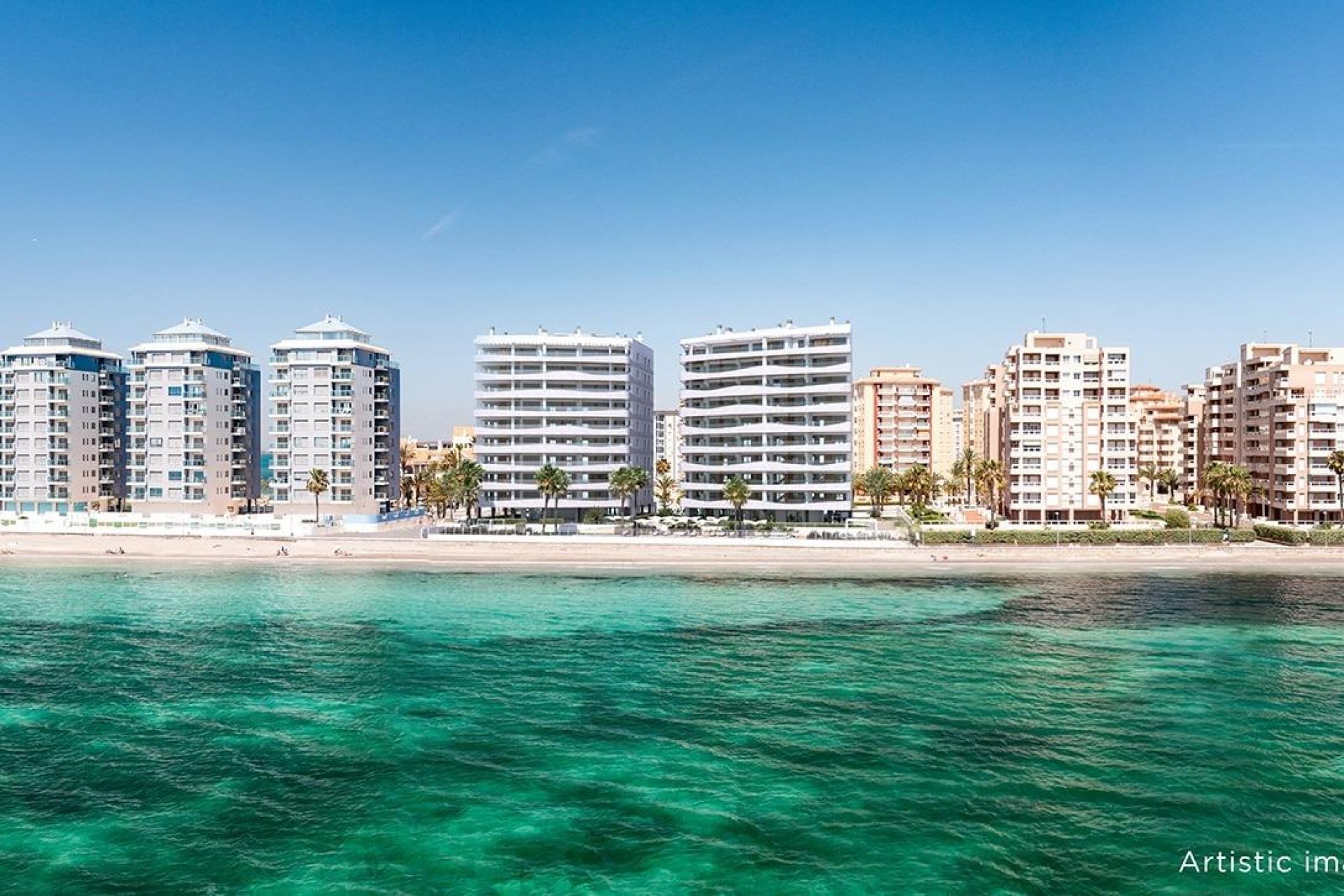 Obra nueva - Apartment -
La Manga del Mar Menor - 1ª Linea Del Mar Mediterraneo