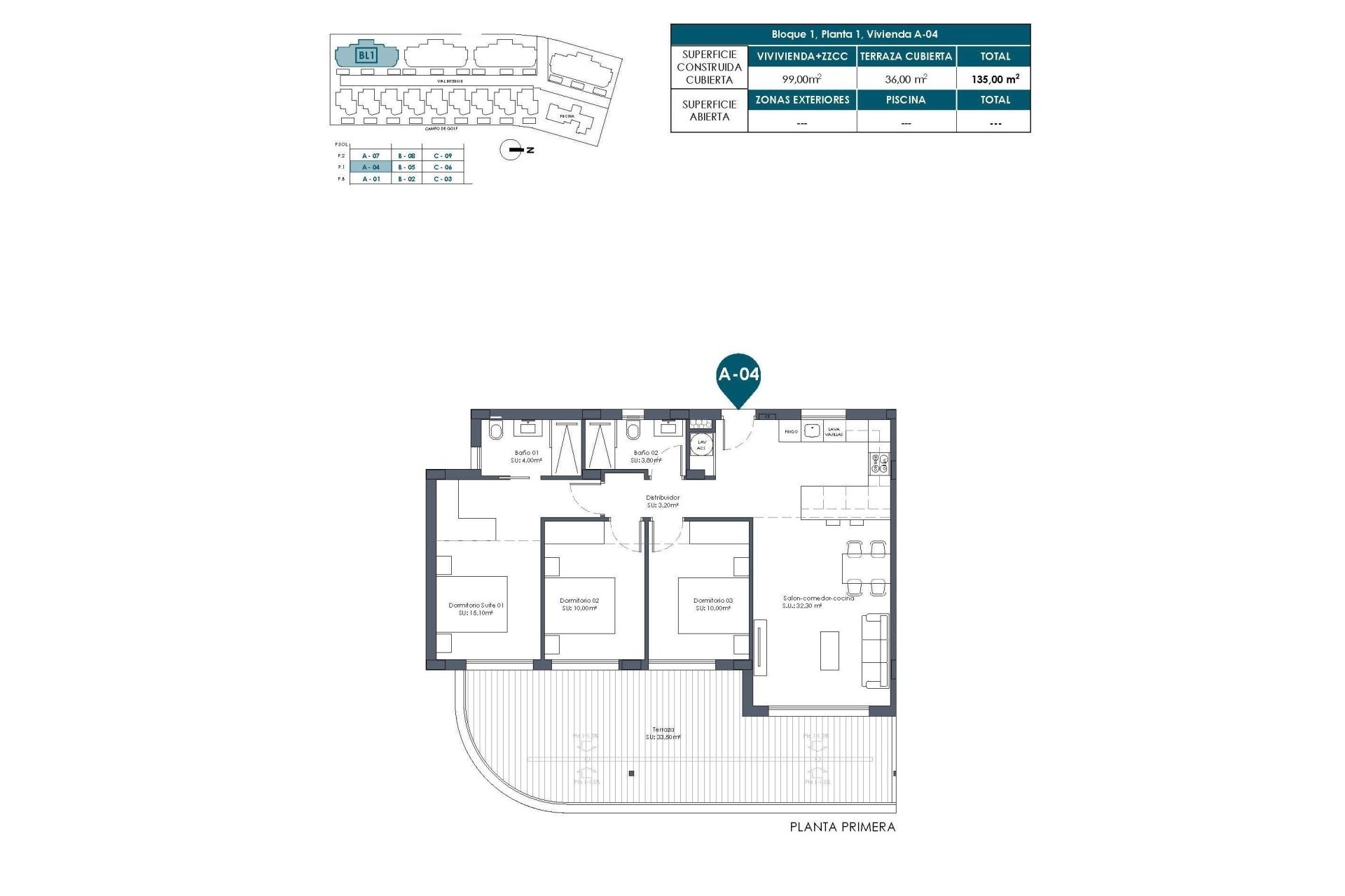 Obra nueva - Apartment -
Los Alcazares - Serena Golf