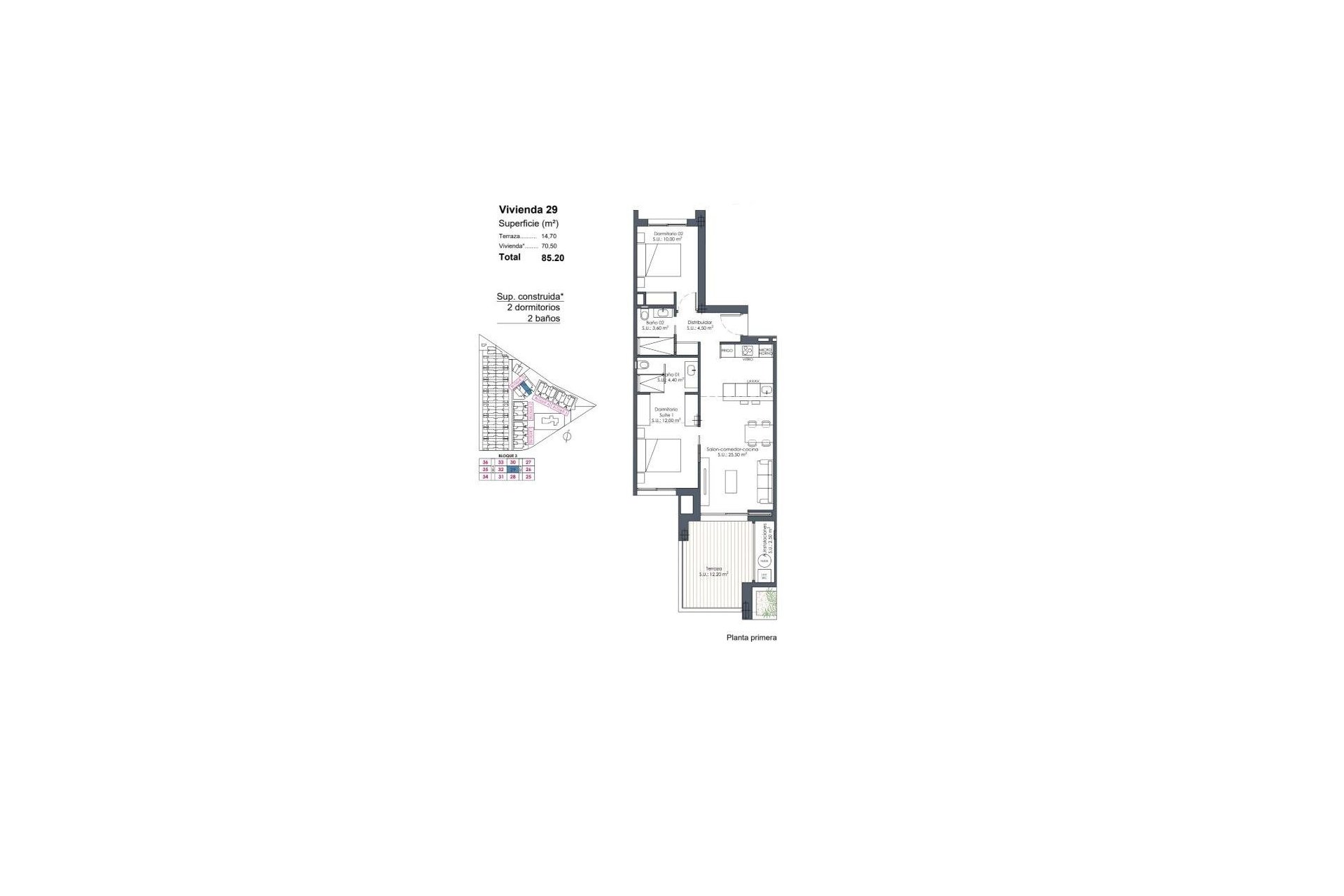 Obra nueva - Apartment -
Los Alcazares - Serena Golf