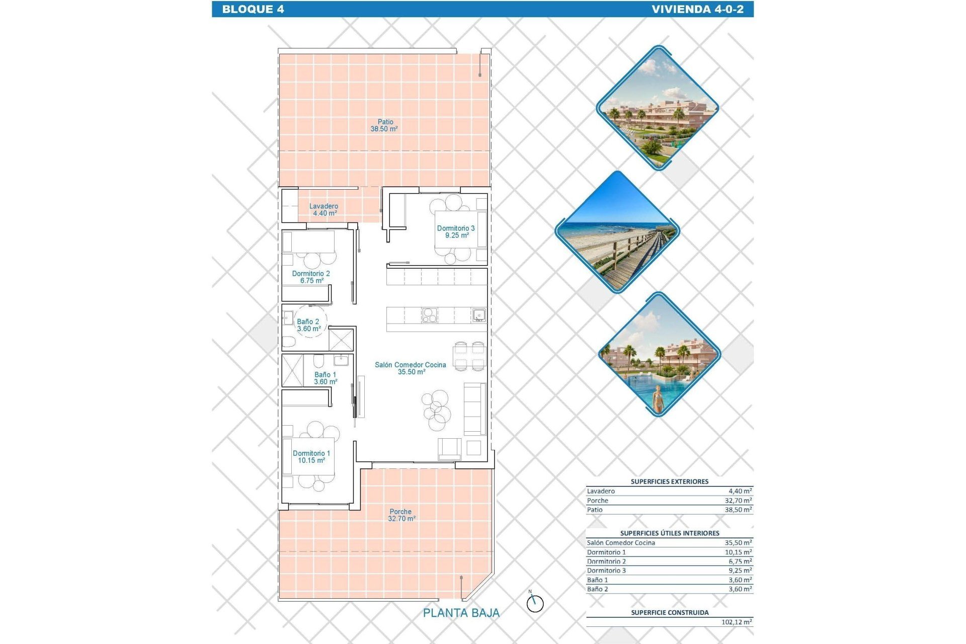 Obra nueva - Apartment -
Pilar de la Horadada - Lo Monte