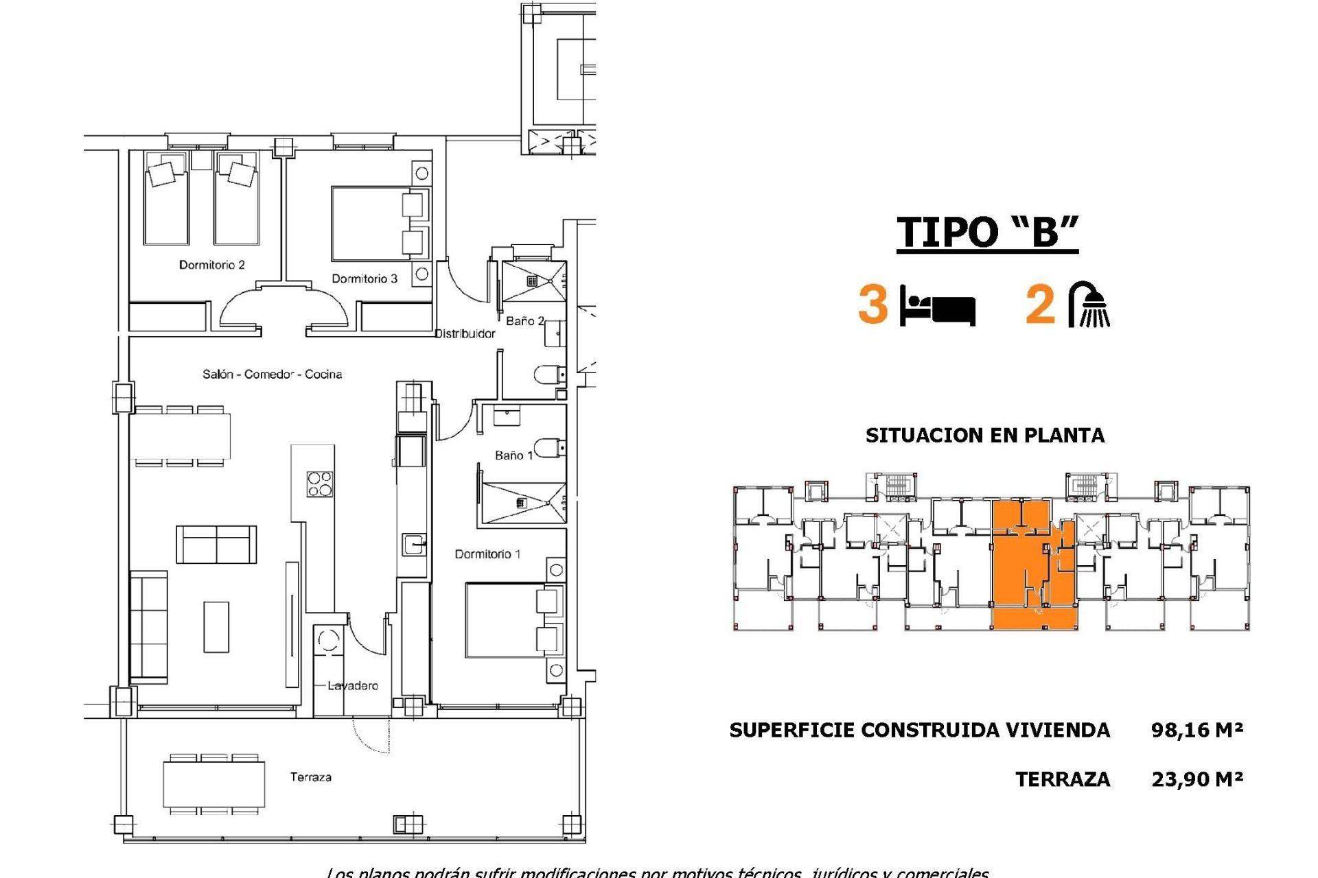 Obra nueva - Apartment -
San Miguel de Salinas - Pueblo