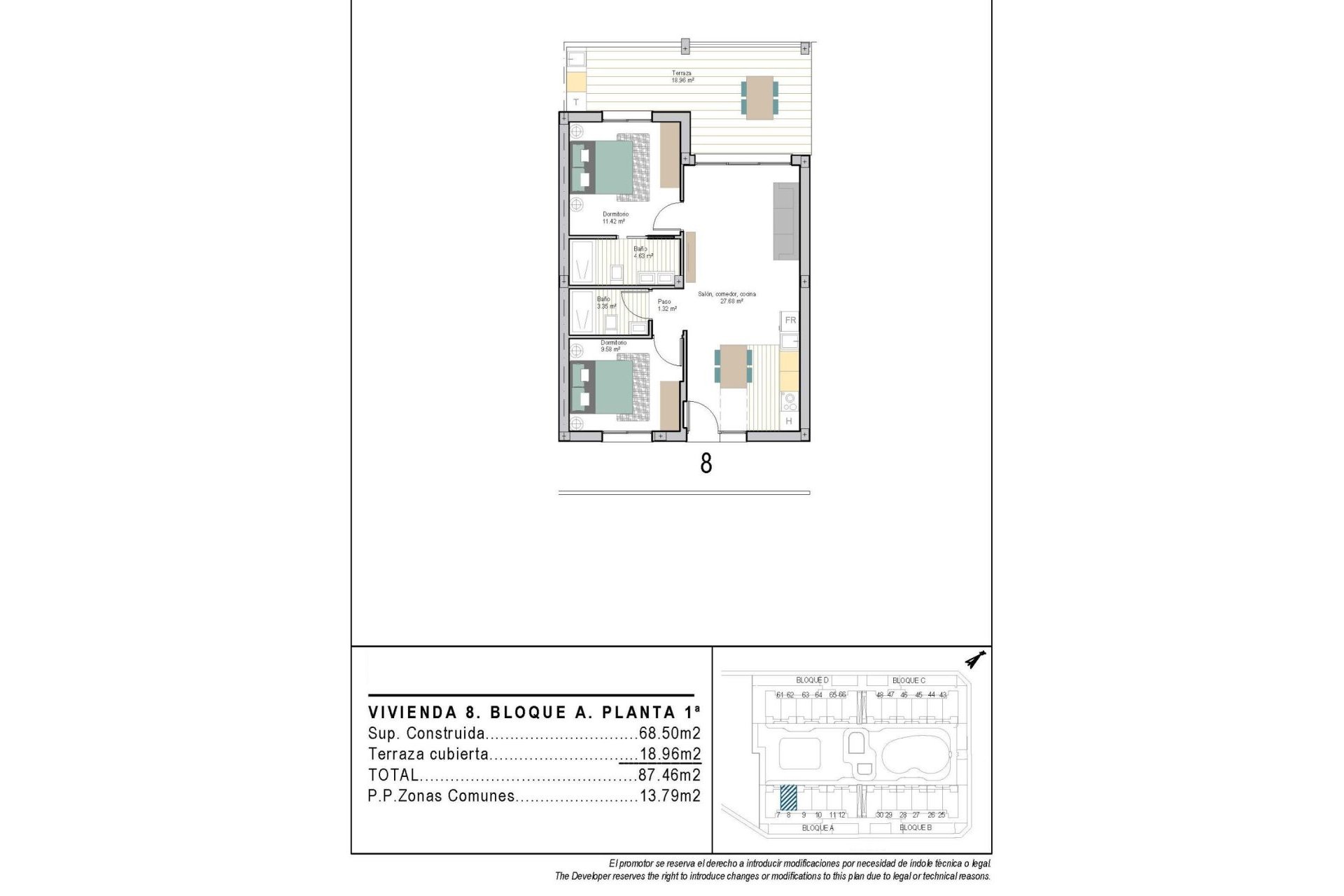 Obra nueva - Apartment -
Torre Pacheco - San Cayetano