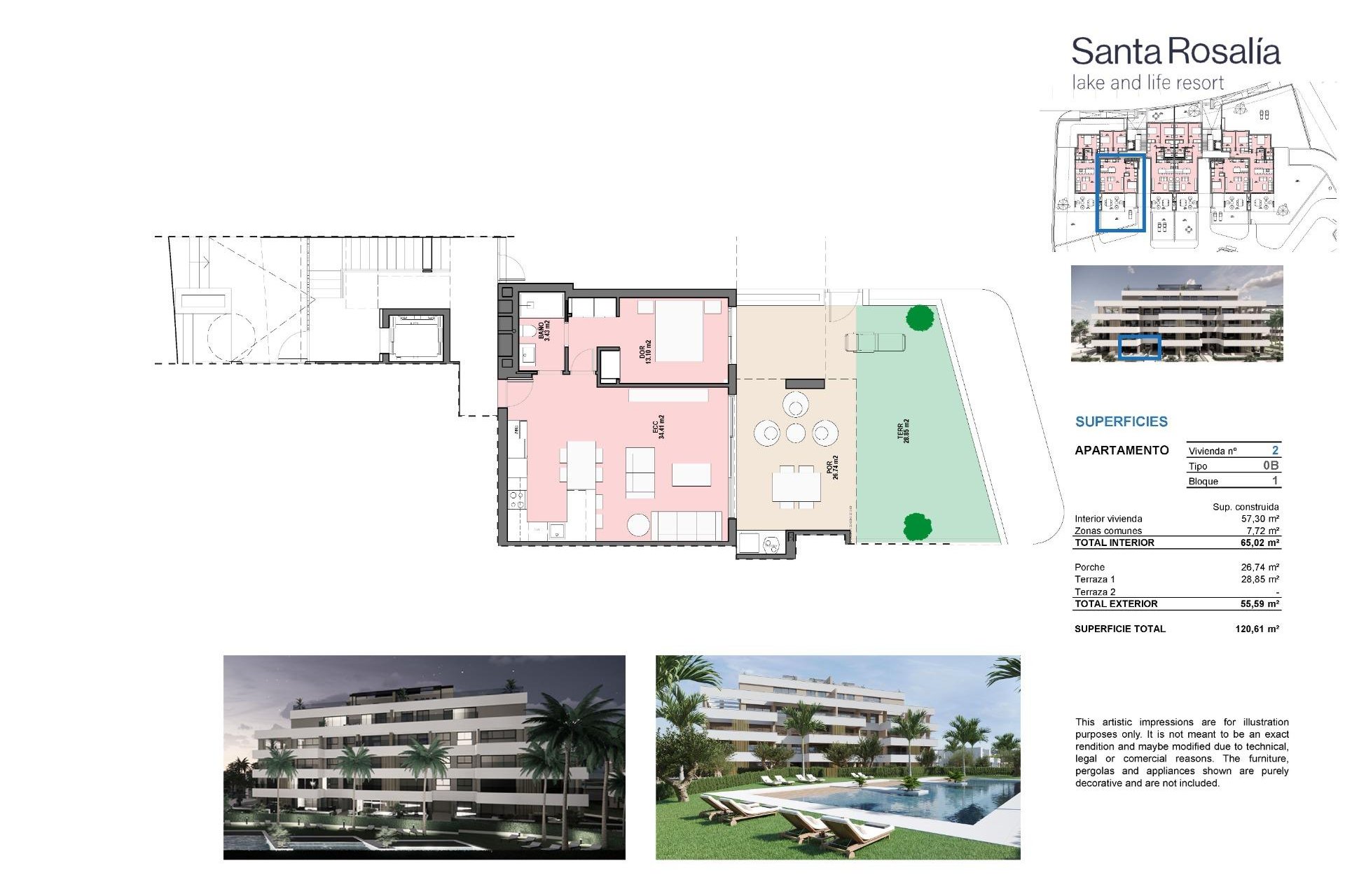 Obra nueva - Apartment -
Torre Pacheco - Santa Rosalia Lake And Life Resort