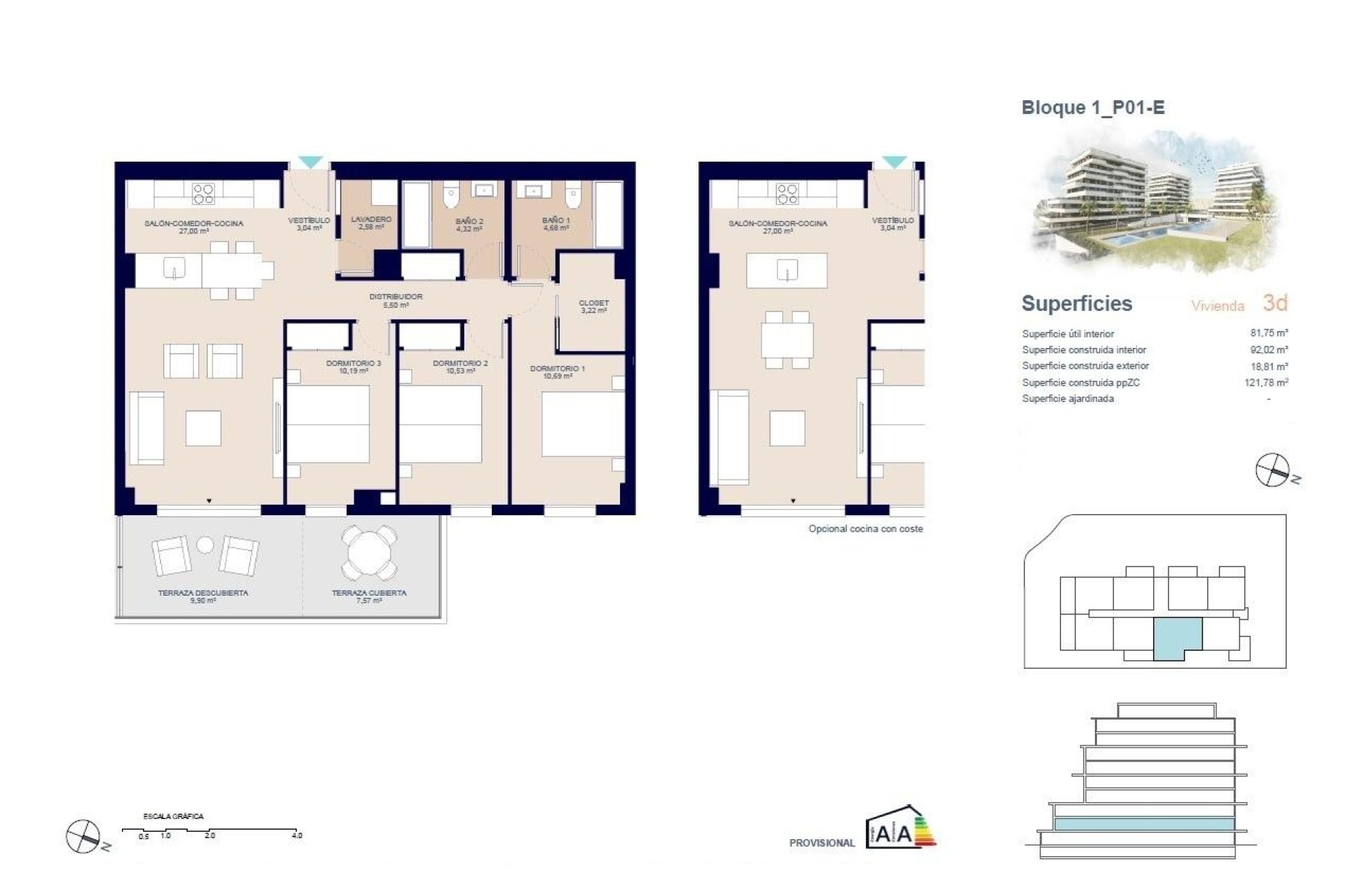 Obra nueva - Apartment -
Villajoyosa - Playas Del Torres