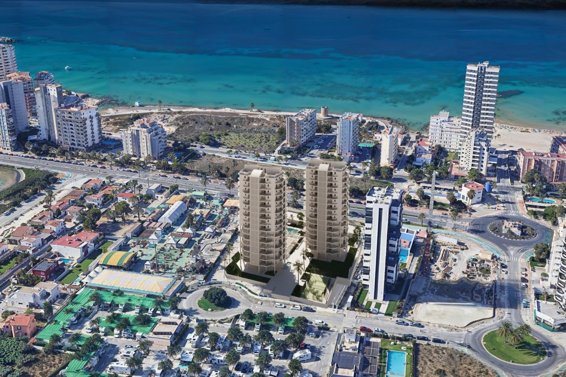 Obra nueva - Ático -
Calpe - Playa Arenal