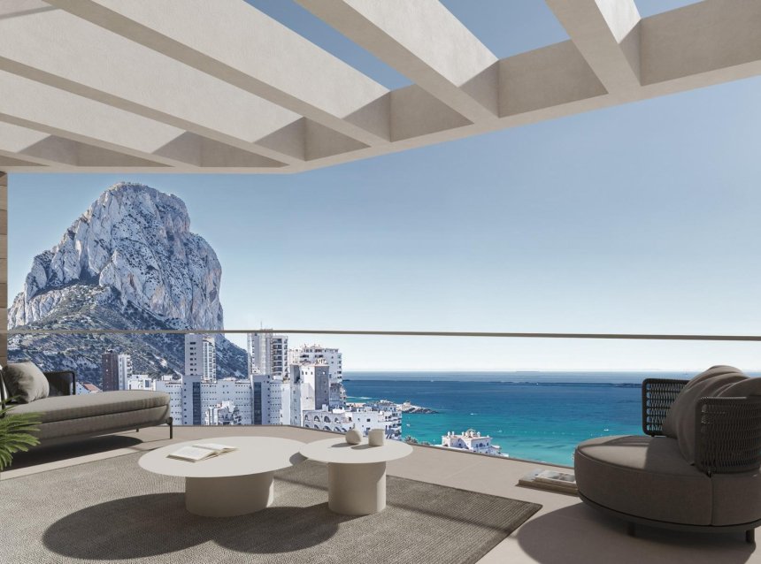 Obra nueva - Ático -
Calpe - Playa Arenal