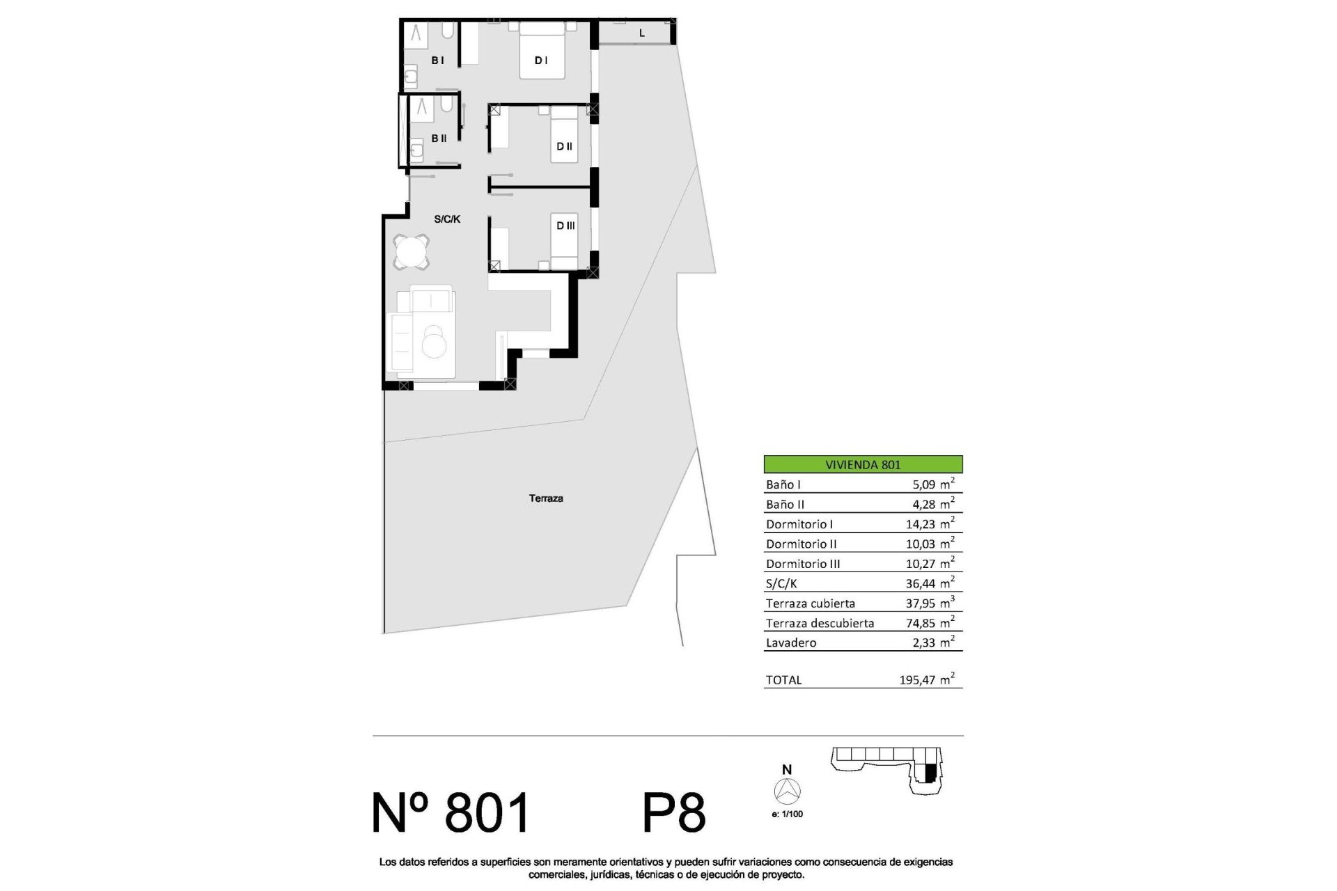 Obra nueva - Ático -
San Miguel de Salinas - Pueblo