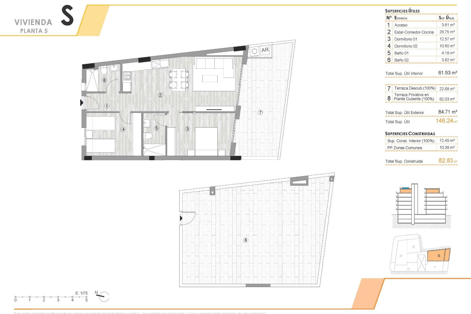Obra nueva - Ático -
Torrevieja - Centro