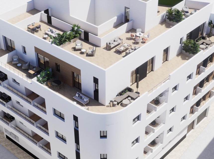 Obra nueva - Ático -
Torrevieja - pueblo