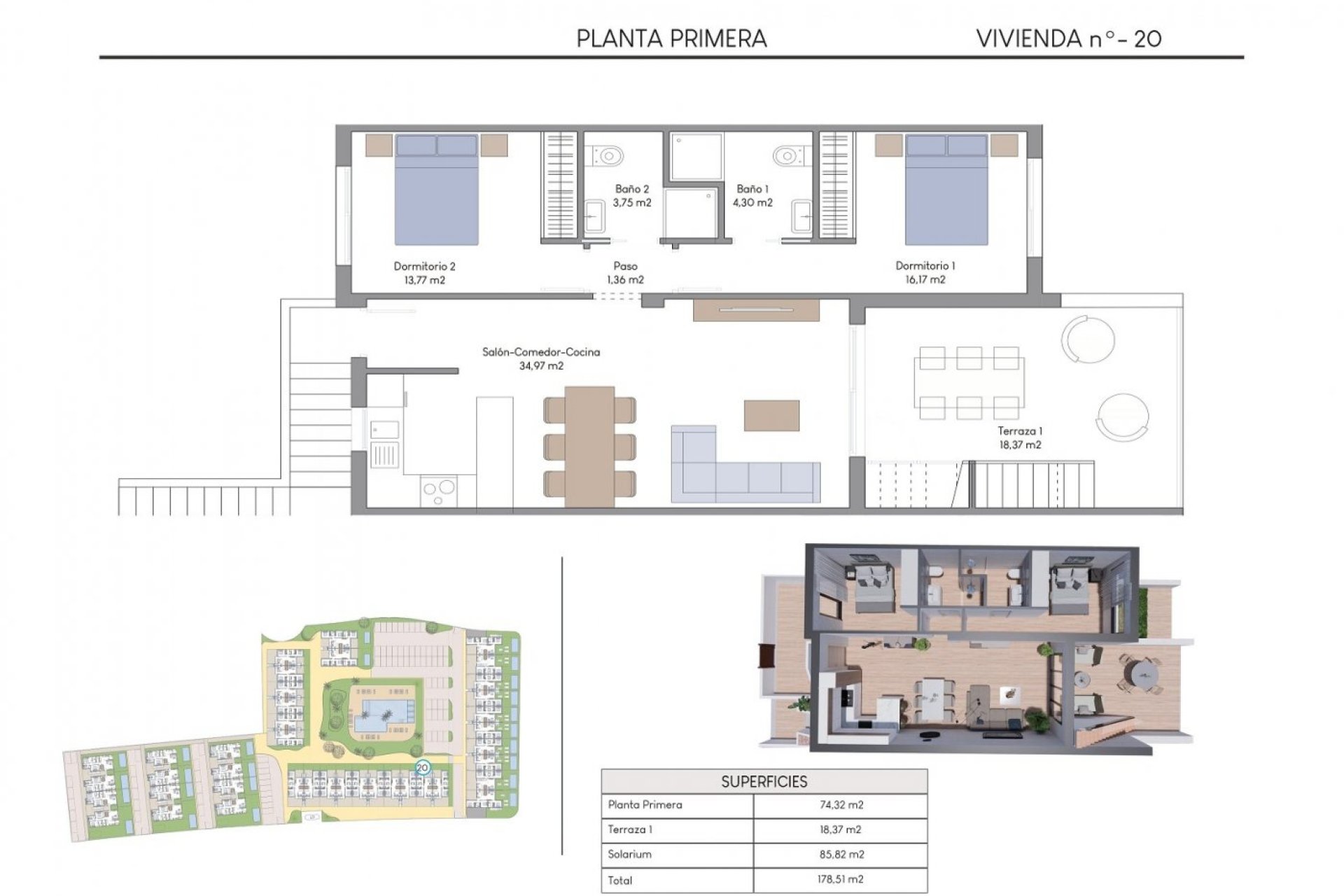 Obra nueva - Bungalow -
Finestrat - Finestrat Hills