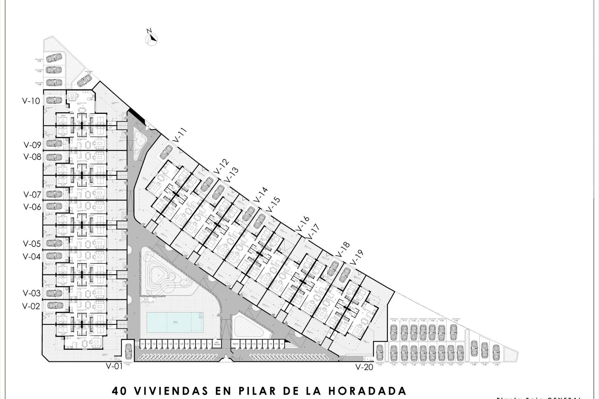 Obra nueva - Bungalow -
Pilar de la Horadada - pueblo