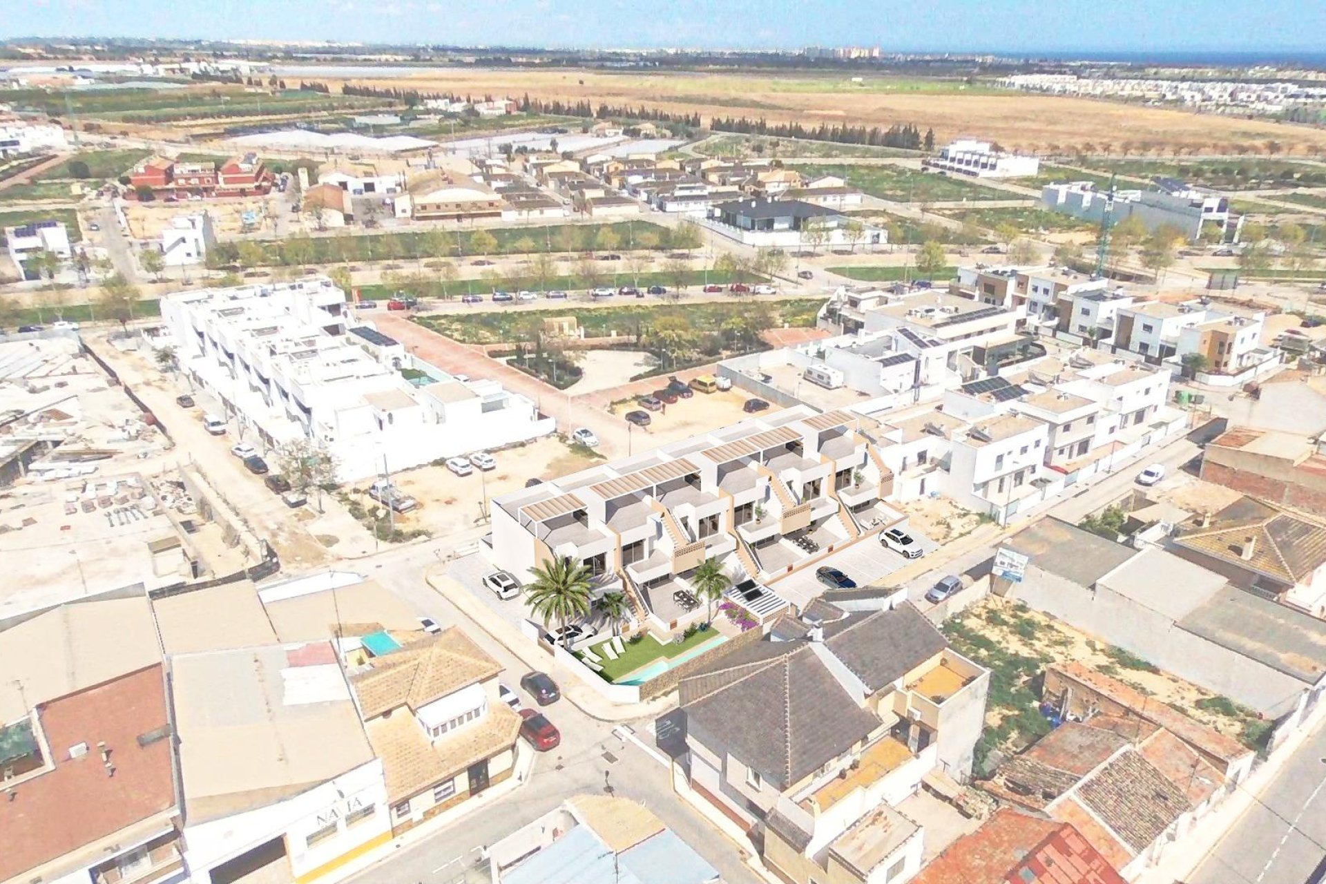 Obra nueva - Bungalow -
Pilar de la Horadada - pueblo