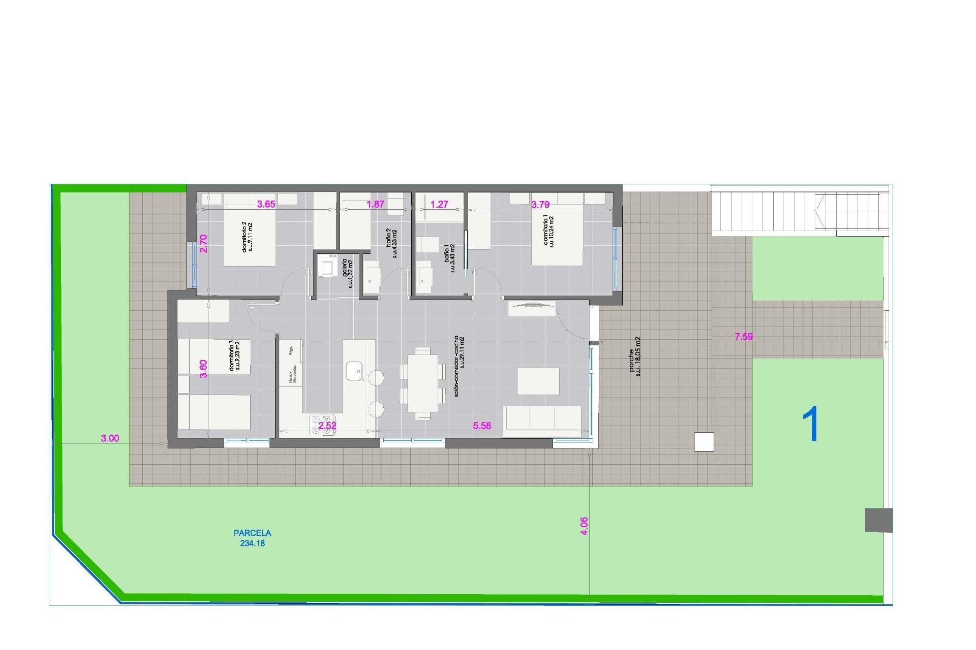 Obra nueva - Bungalow -
Pilar de la Horadada - pueblo