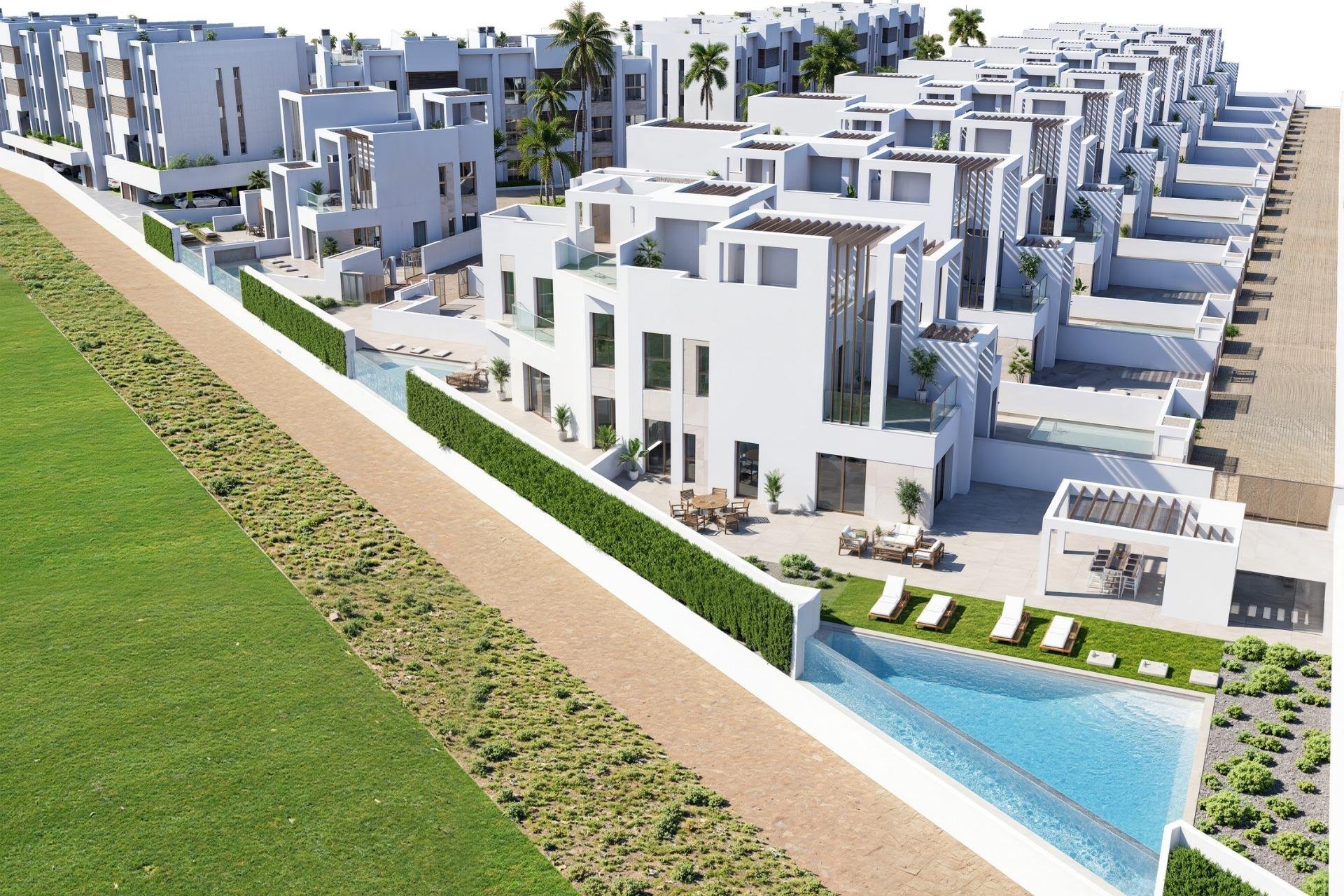 Obra nueva - Quad House -
Los Alcazares - Serena Golf