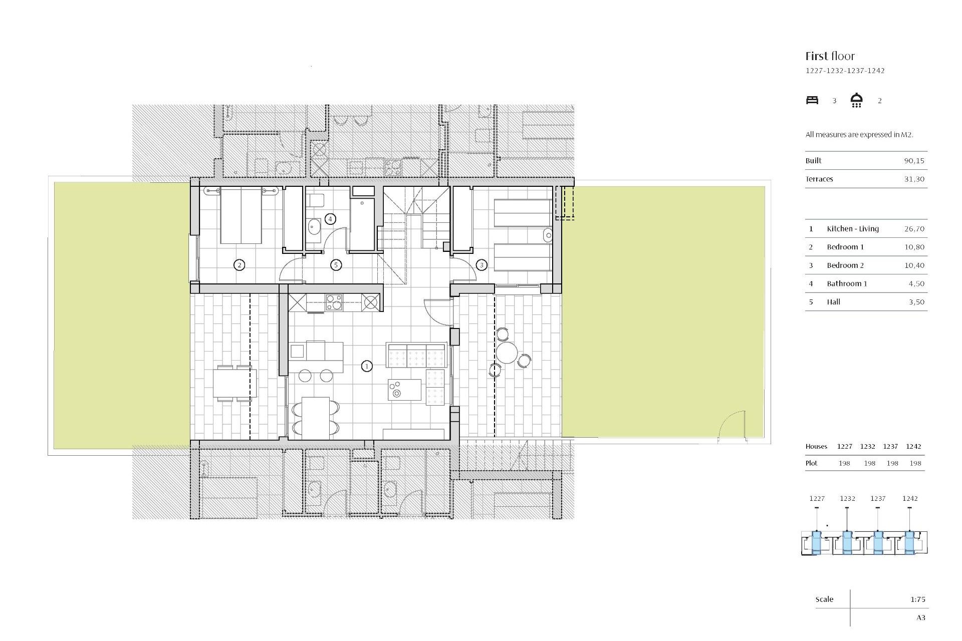 Obra nueva - Town House -
Algorfa - La Finca Golf