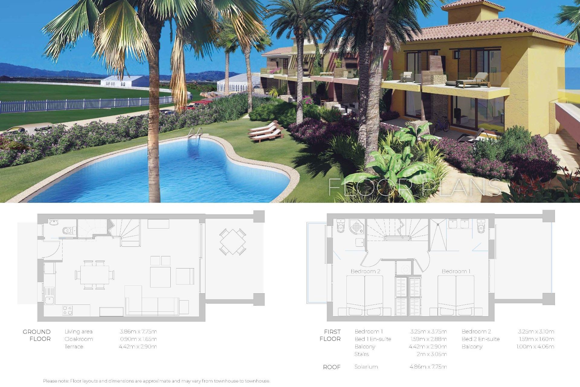 Obra nueva - Town House -
Cuevas Del Almanzora - Desert Springs Golf Club