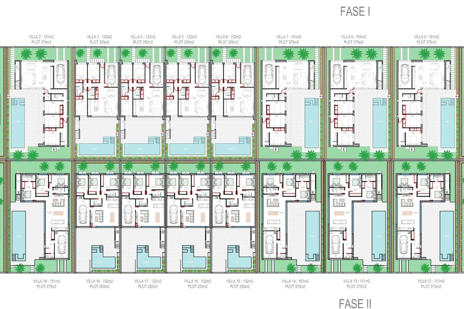 Obra nueva - Town House -
Los Alcazares - Serena Golf