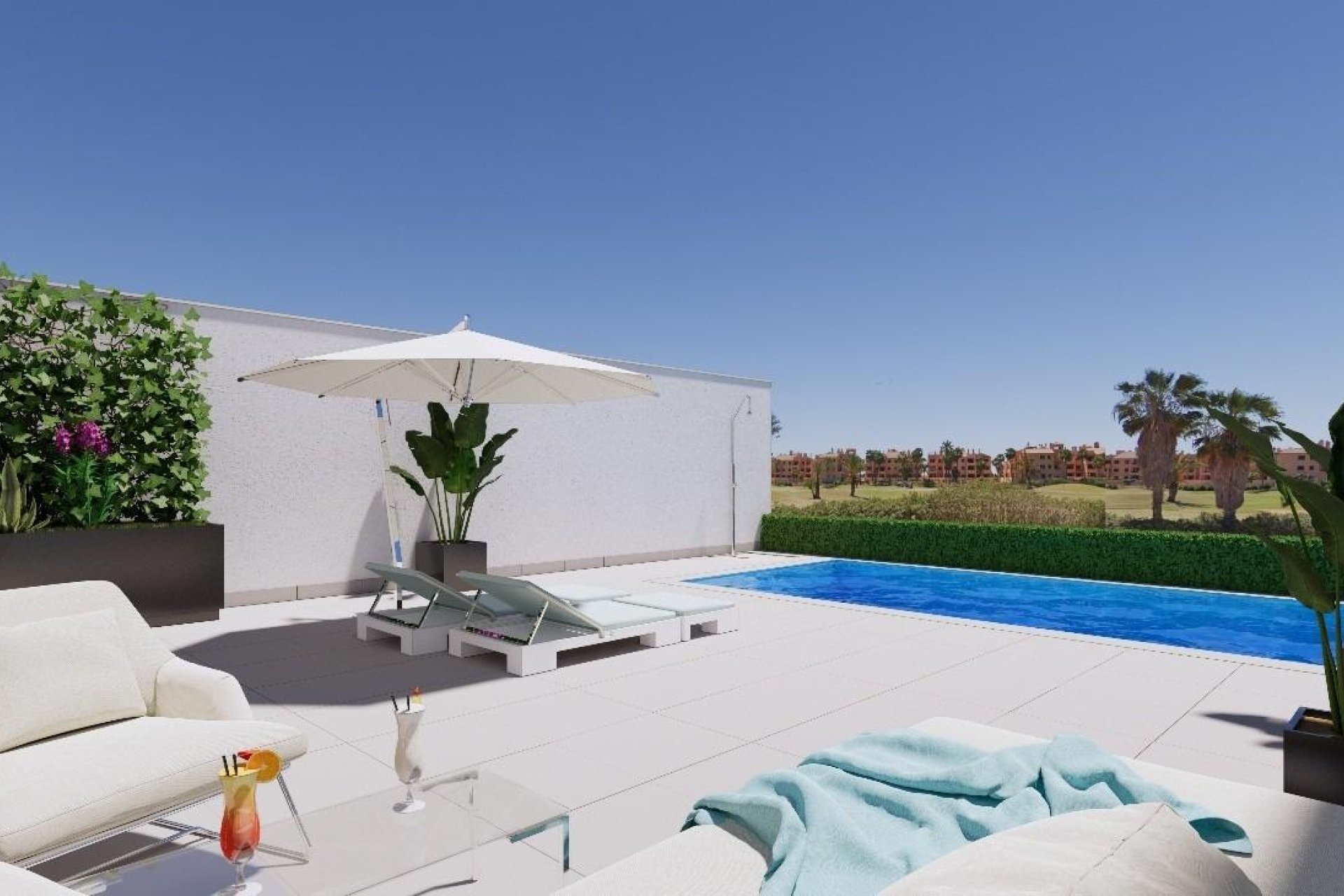 Obra nueva - Town House -
Los Alcazares - Serena Golf