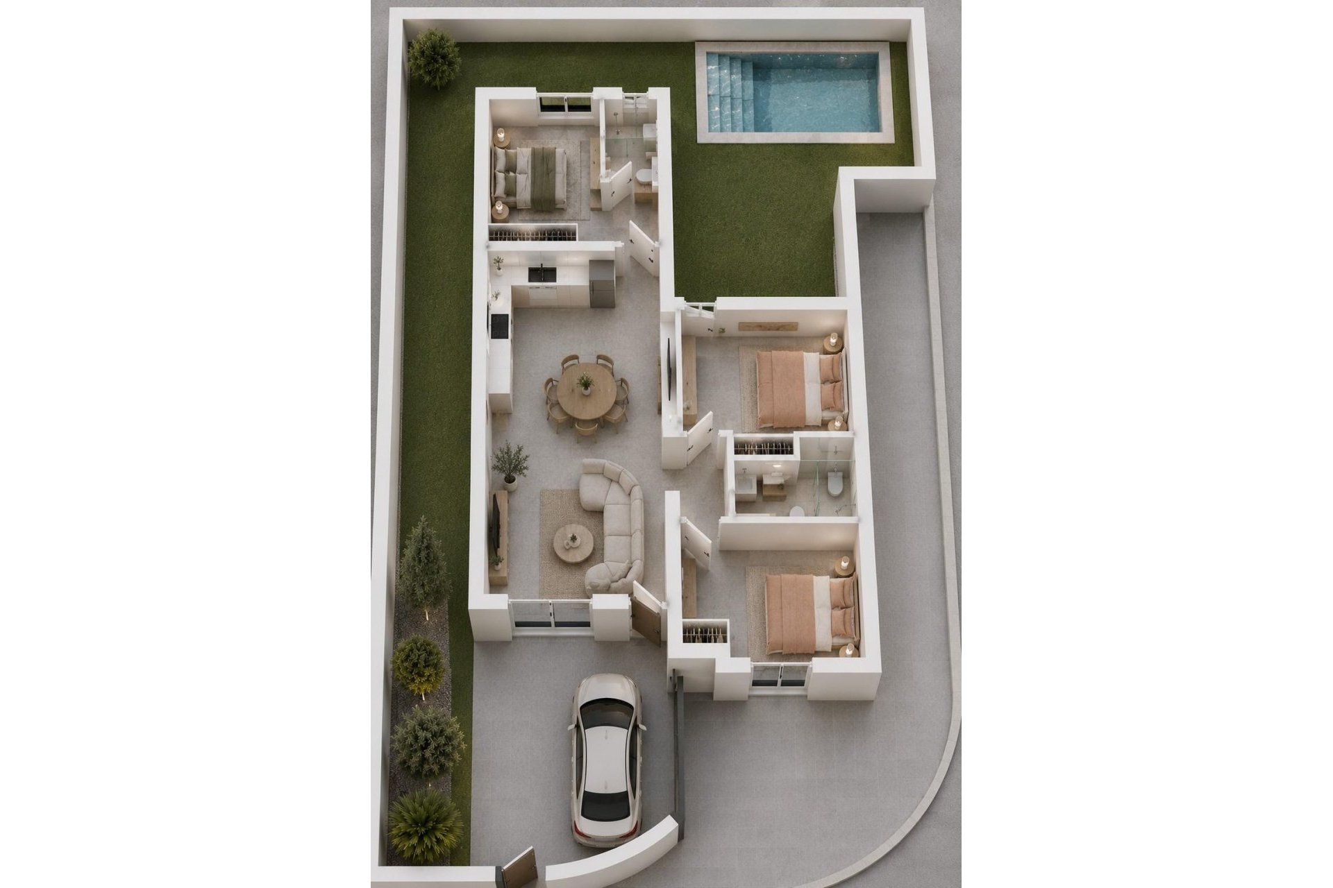 Obra nueva - Town House -
Mazarron - Country Club