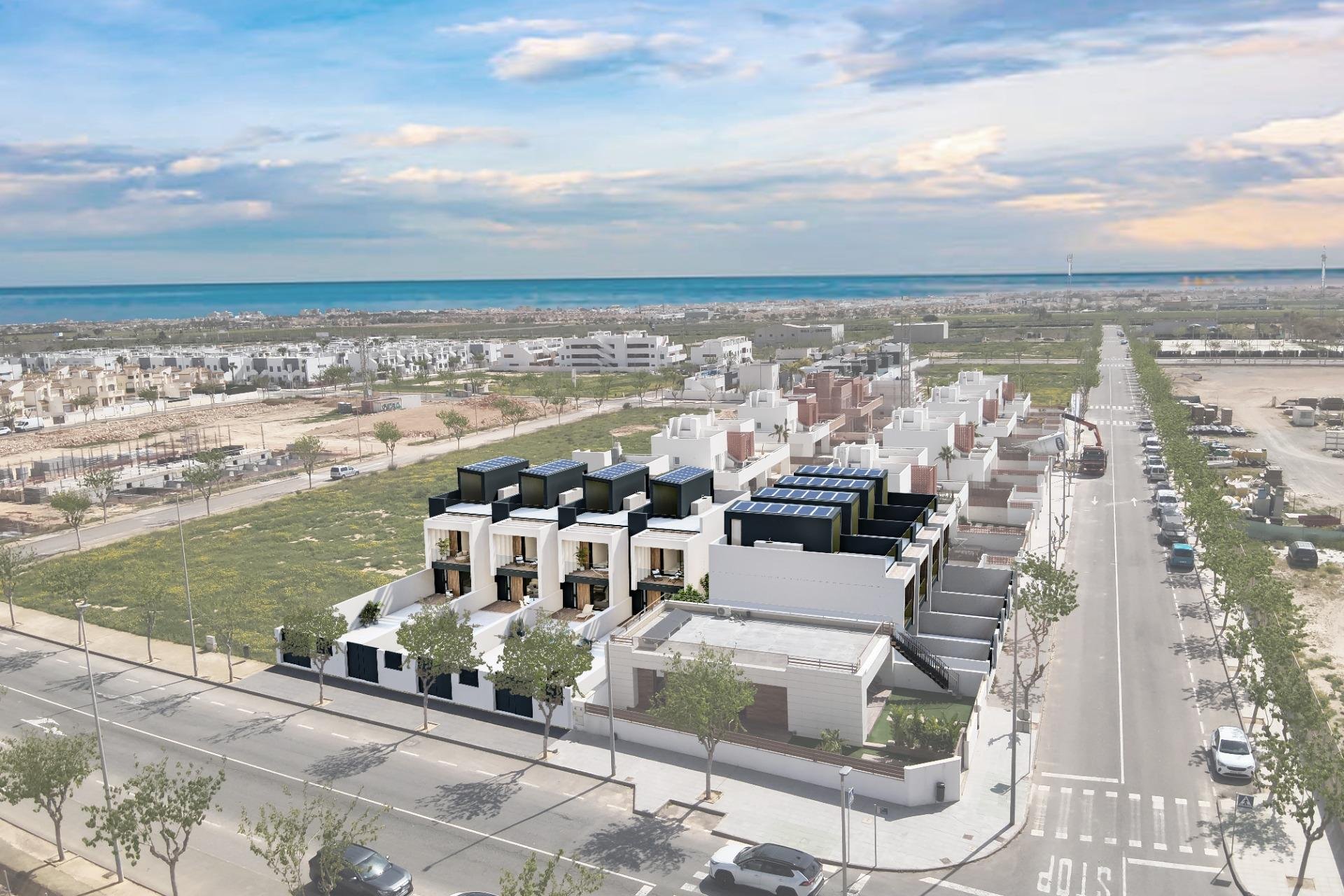 Obra nueva - Town House -
Pilar de la Horadada - Lo Monte