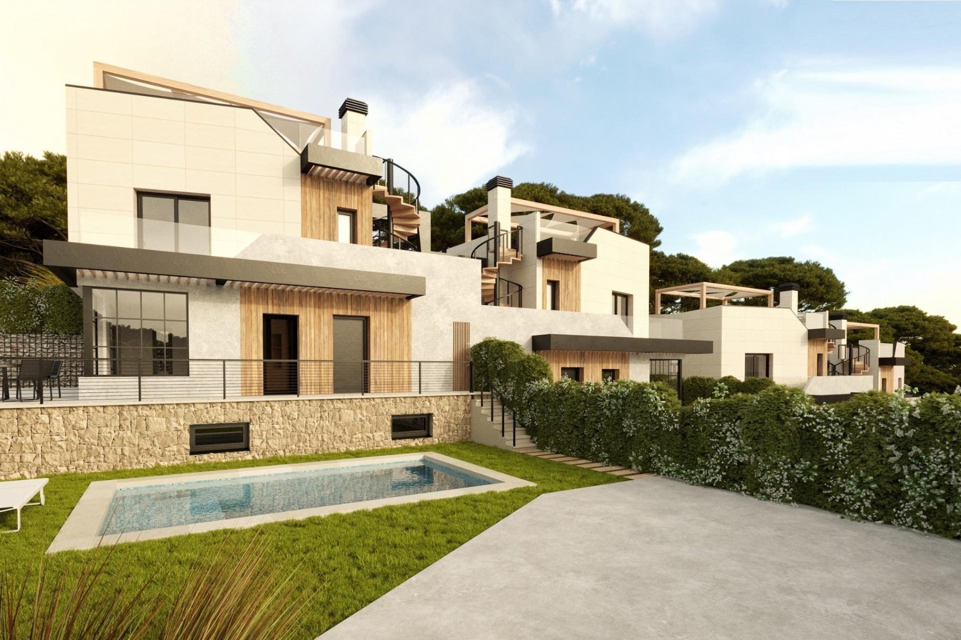 Obra nueva - Town House -
Polop - PAU1