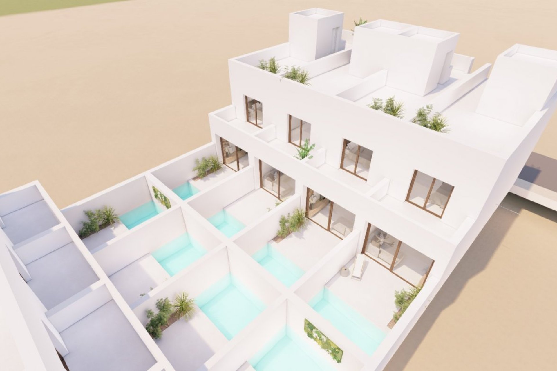 Obra nueva - Town House -
San Javier - pueblo