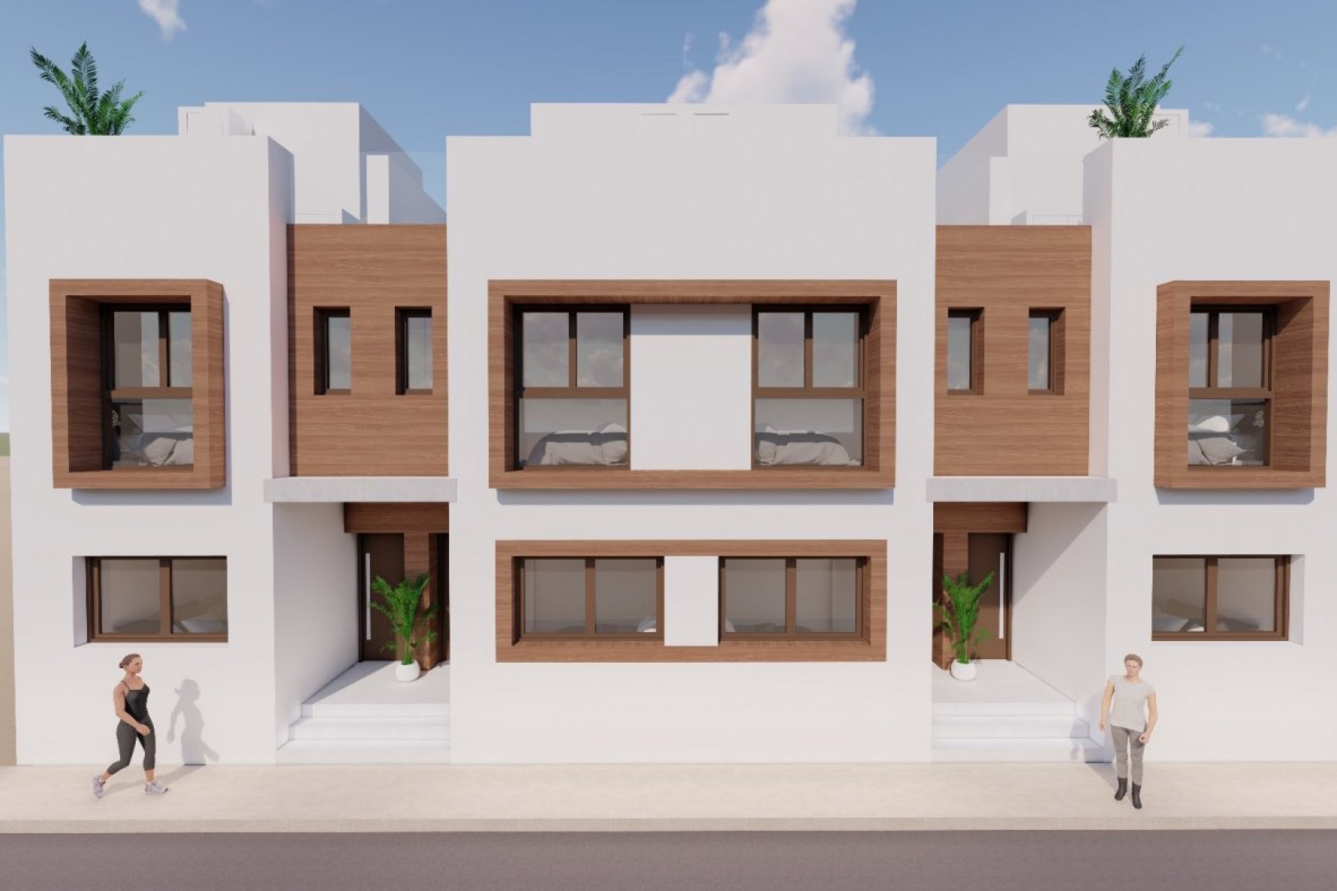 Obra nueva - Town House -
San Javier - pueblo