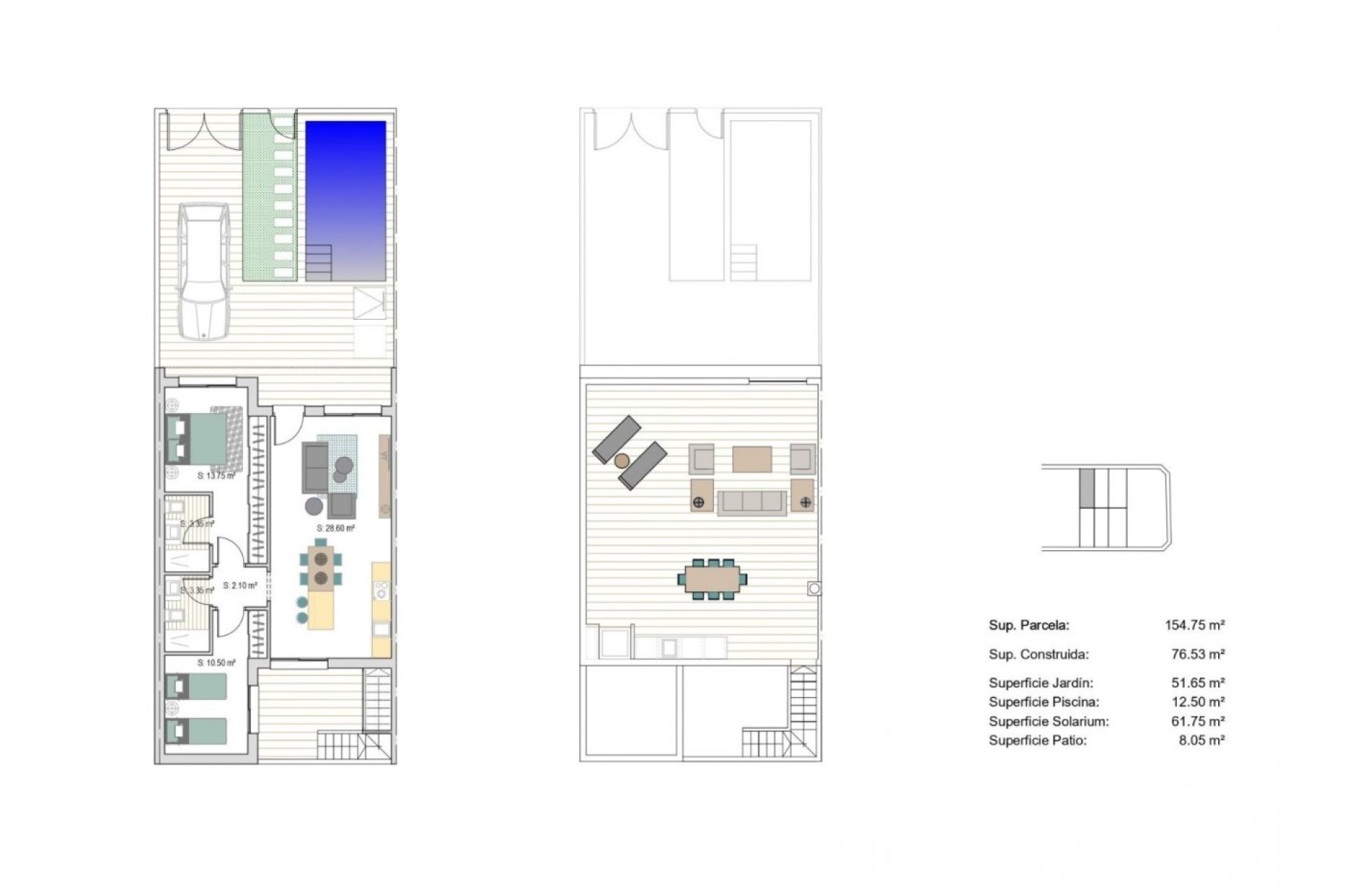 Obra nueva - Town House -
San Javier