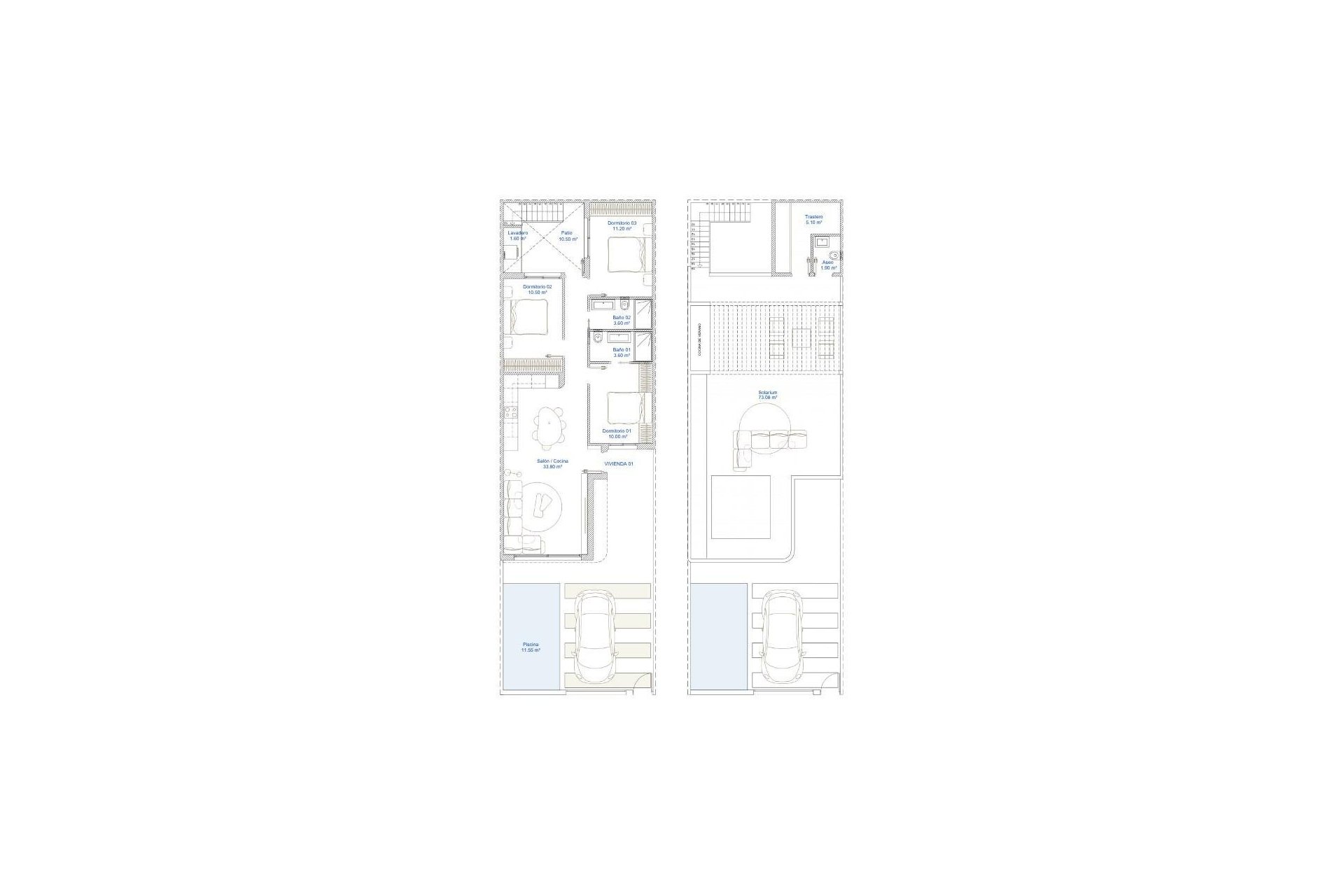 Obra nueva - Town House -
San Pedro del Pinatar - Pueblo