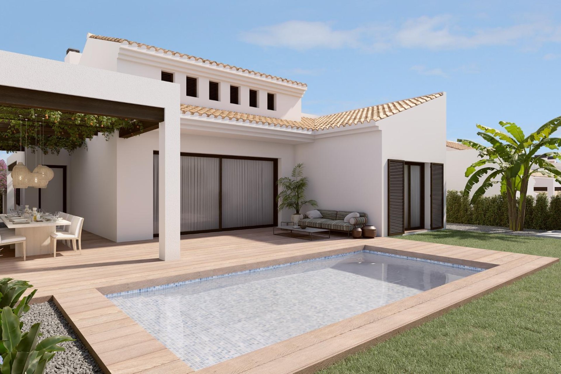 Obra nueva - Villa -
Algorfa - Castillo De Montemar