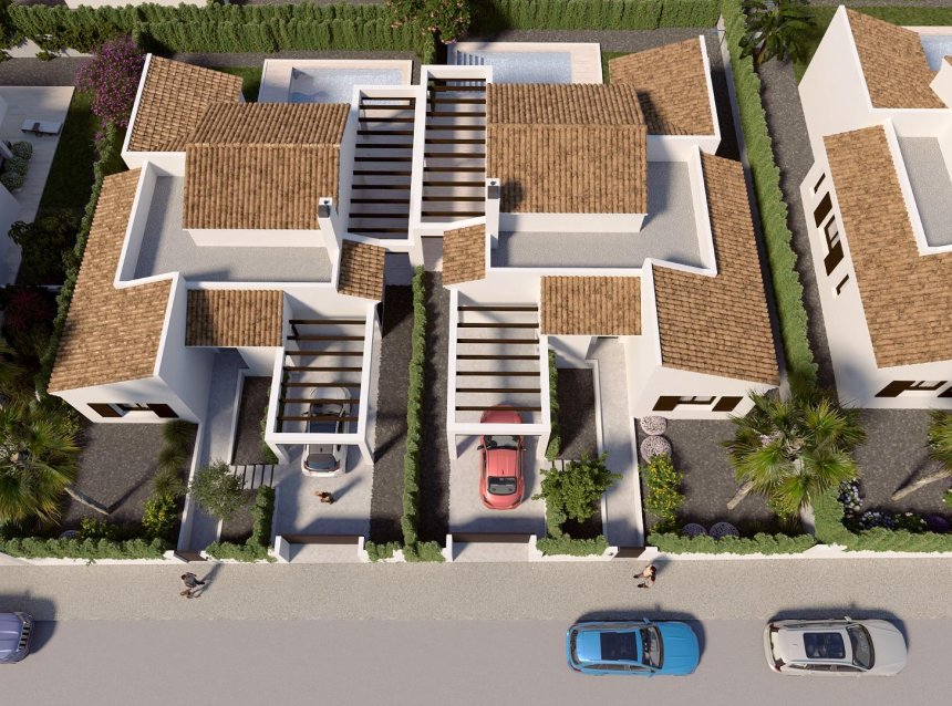 Obra nueva - Villa -
Algorfa - Castillo De Montemar