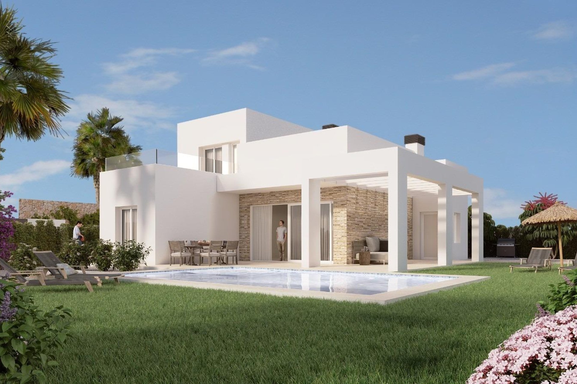 Obra nueva - Villa -
Algorfa - La Finca Golf