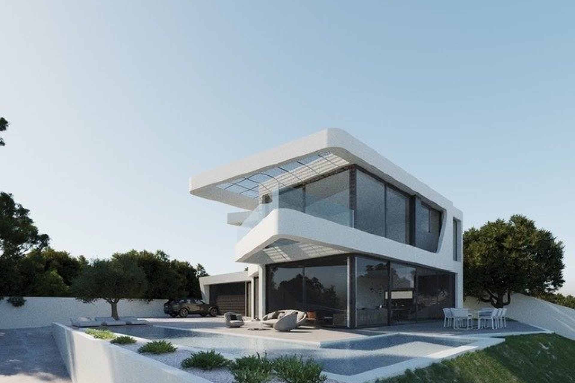 Obra nueva - Villa -
Altea - Santa Clara