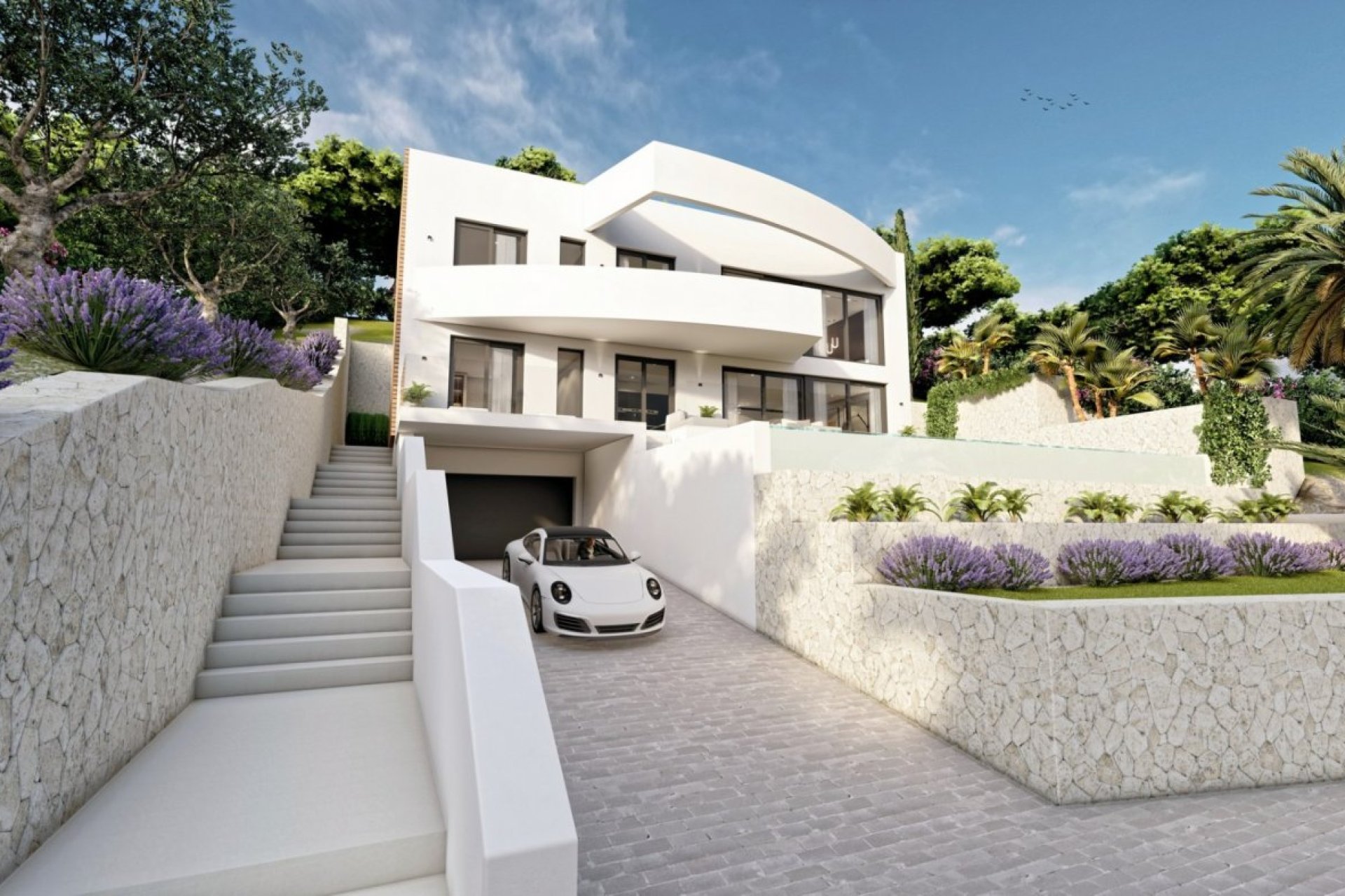 Obra nueva - Villa -
Altea - Sierra Altea